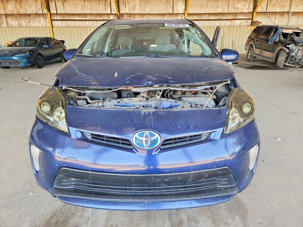 2012 Toyota Prius Two Blue vin: JTDKN3DU3C0336464