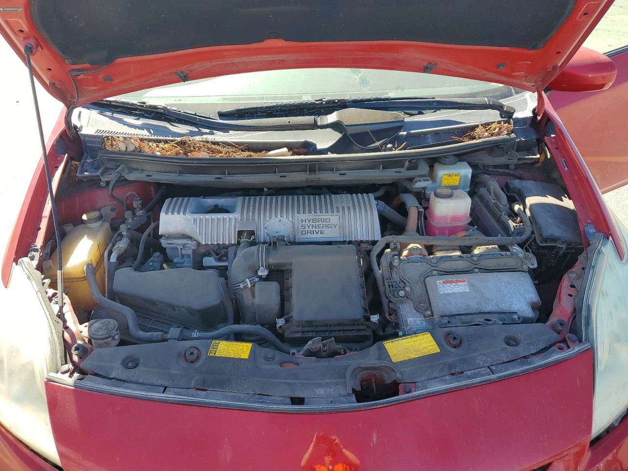 2012 Toyota Prius Two Red vin: JTDKN3DU3C0336500
