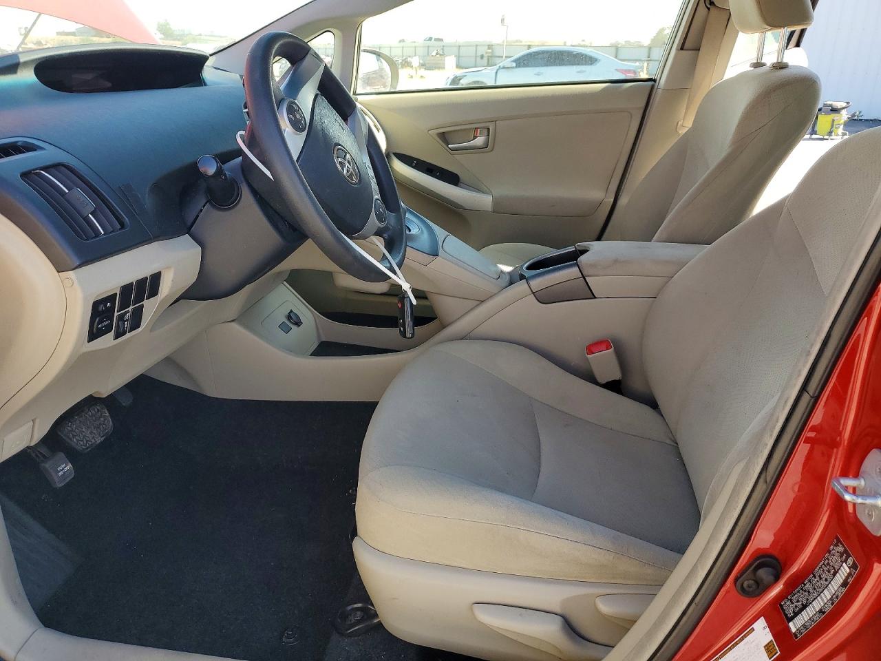 2012 Toyota Prius Two Red vin: JTDKN3DU3C0336500