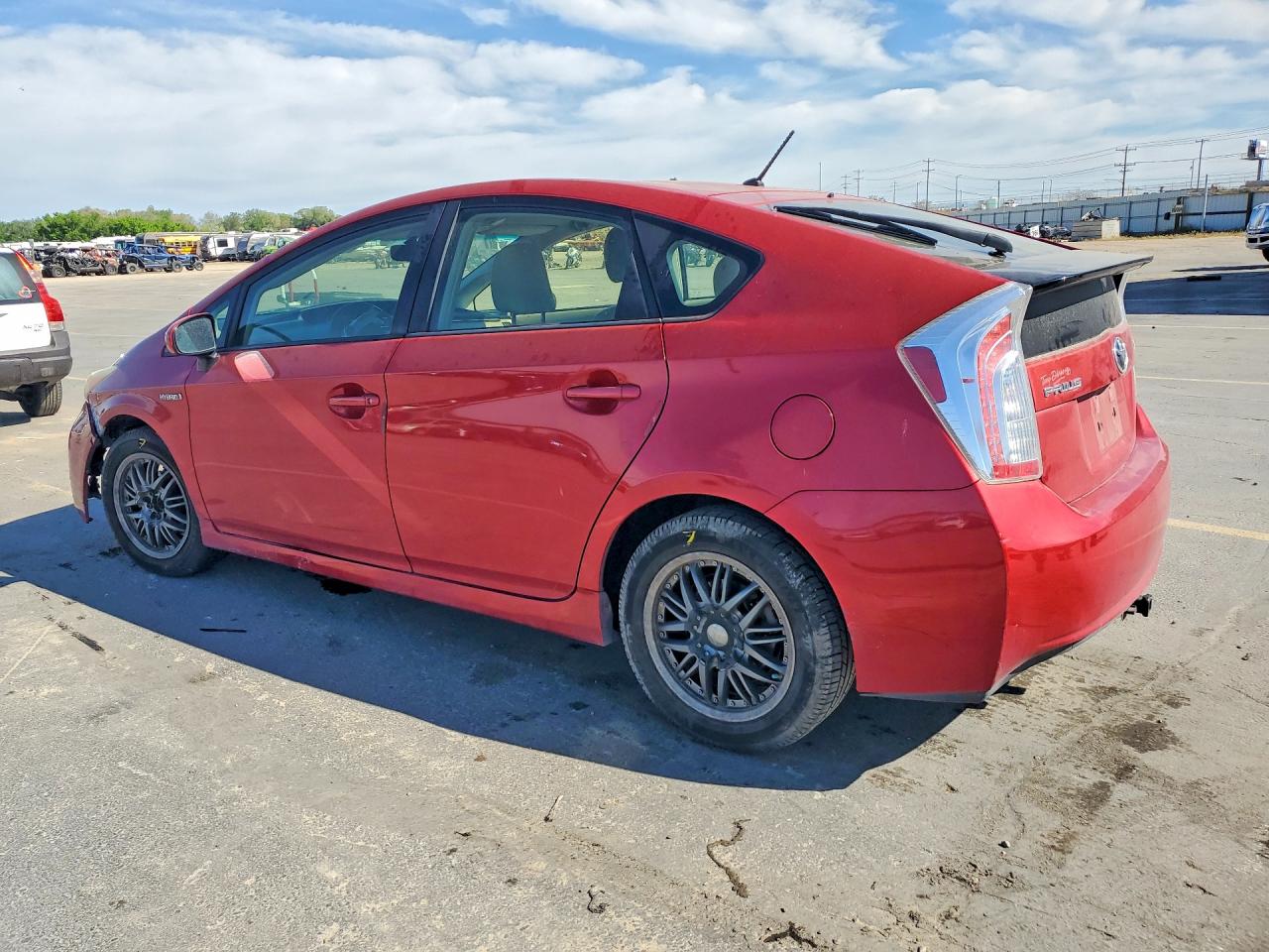 2012 Toyota Prius Two Red vin: JTDKN3DU3C0336500