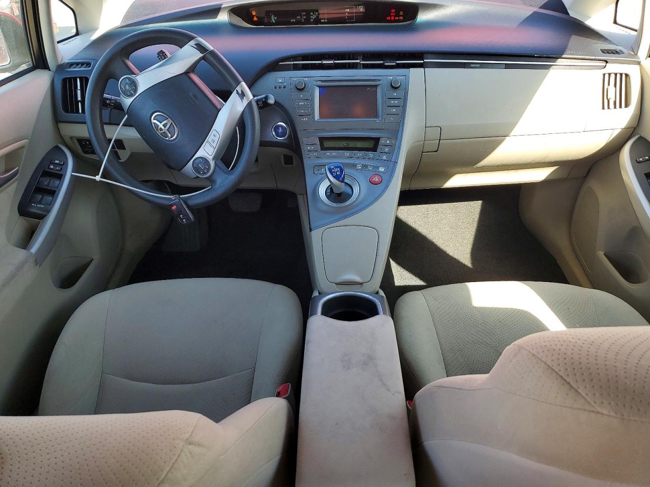 2012 Toyota Prius Two Red vin: JTDKN3DU3C0336500