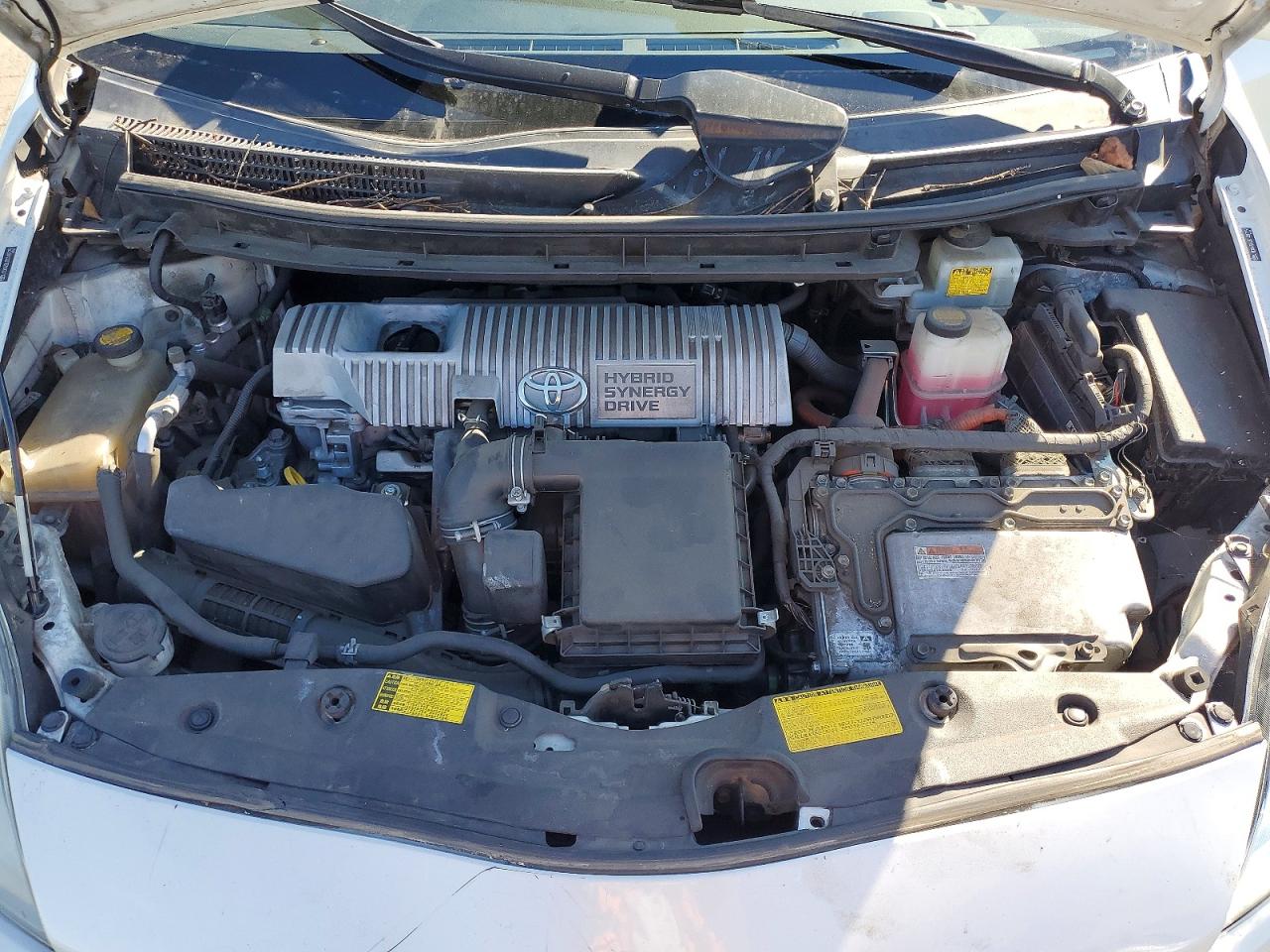 2012 Toyota Prius Four Белый vin: JTDKN3DU3C1487251