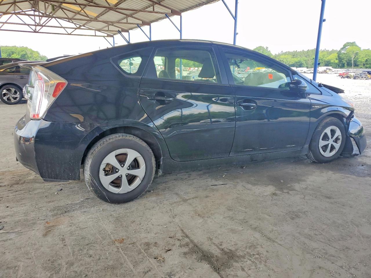 2012 Toyota Prius Two Черный vin: JTDKN3DU3C1495866