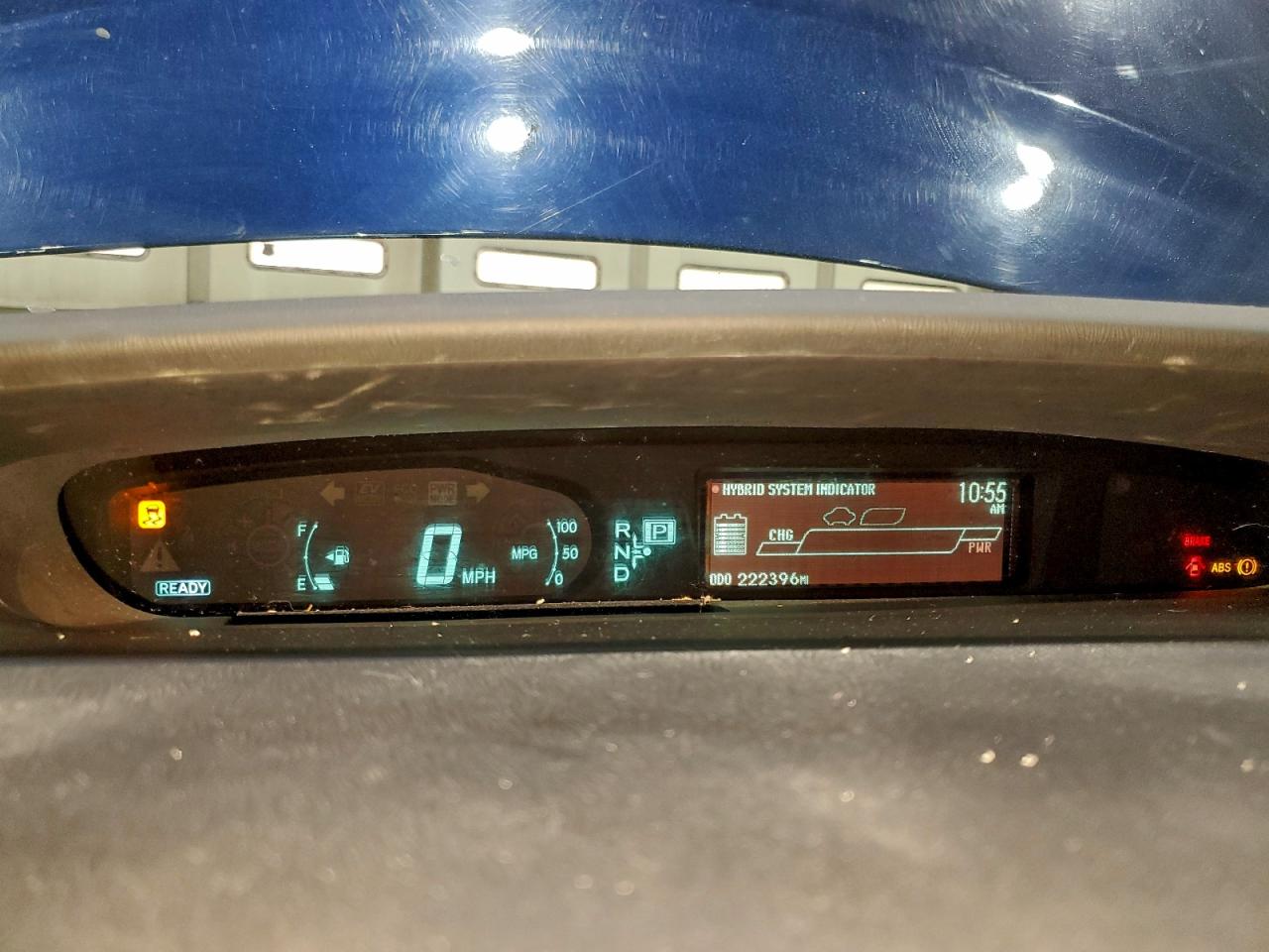 2012 Toyota Prius Two Blue vin: JTDKN3DU3C1535928