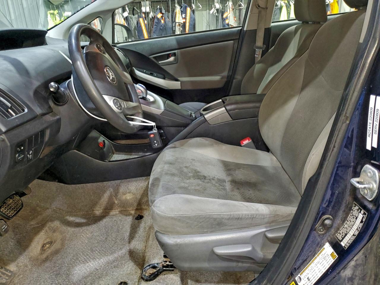 2012 Toyota Prius Two Blue vin: JTDKN3DU3C1535928