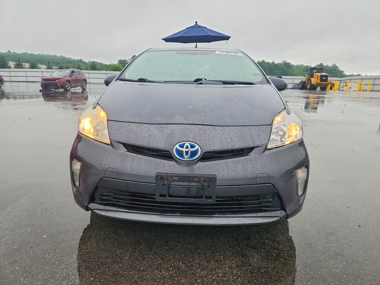 2012 Toyota Prius Two Charcoal vin: JTDKN3DU3C1551630
