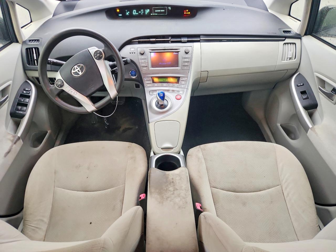 2012 Toyota Prius Two Charcoal vin: JTDKN3DU3C1551630