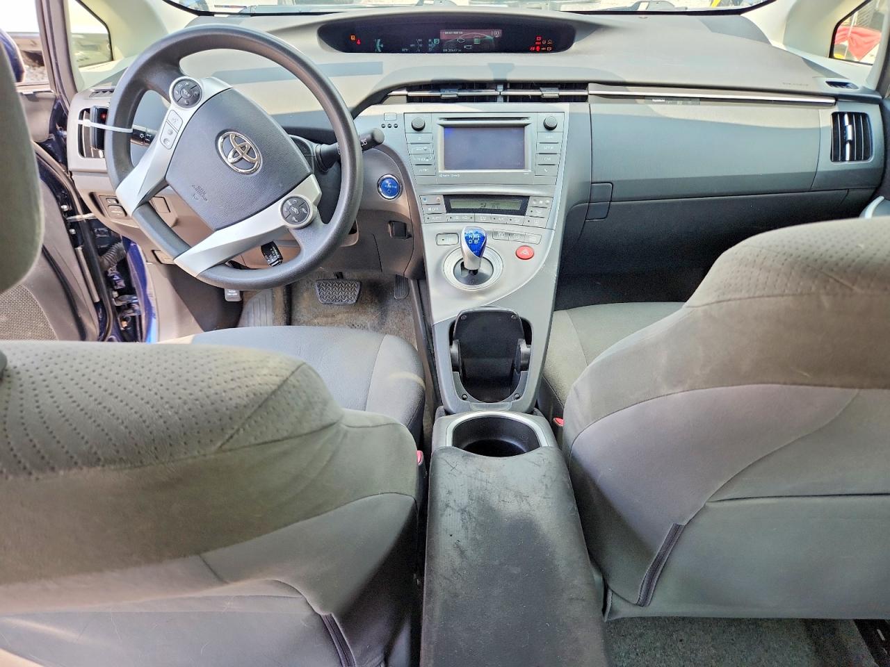 2012 Toyota Prius Three Blue vin: JTDKN3DU3C1565270