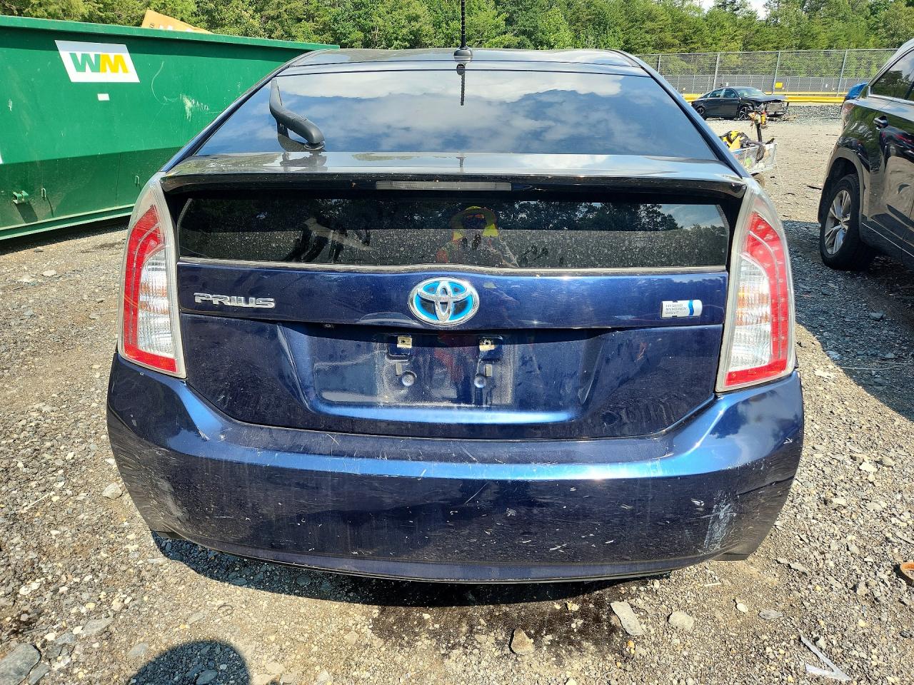 2012 Toyota Prius Three Blue vin: JTDKN3DU3C1576852