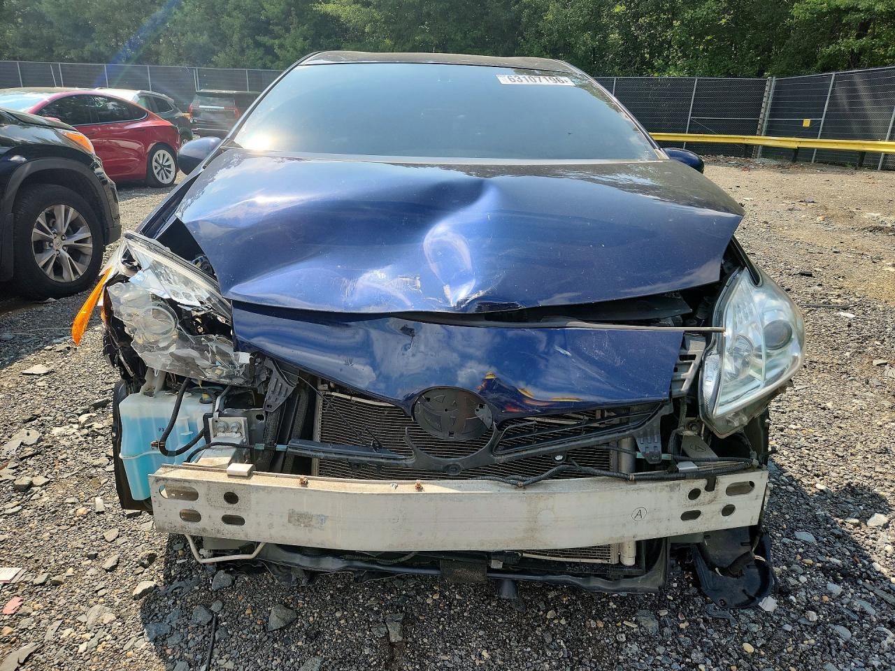 2012 Toyota Prius Three Blue vin: JTDKN3DU3C1576852