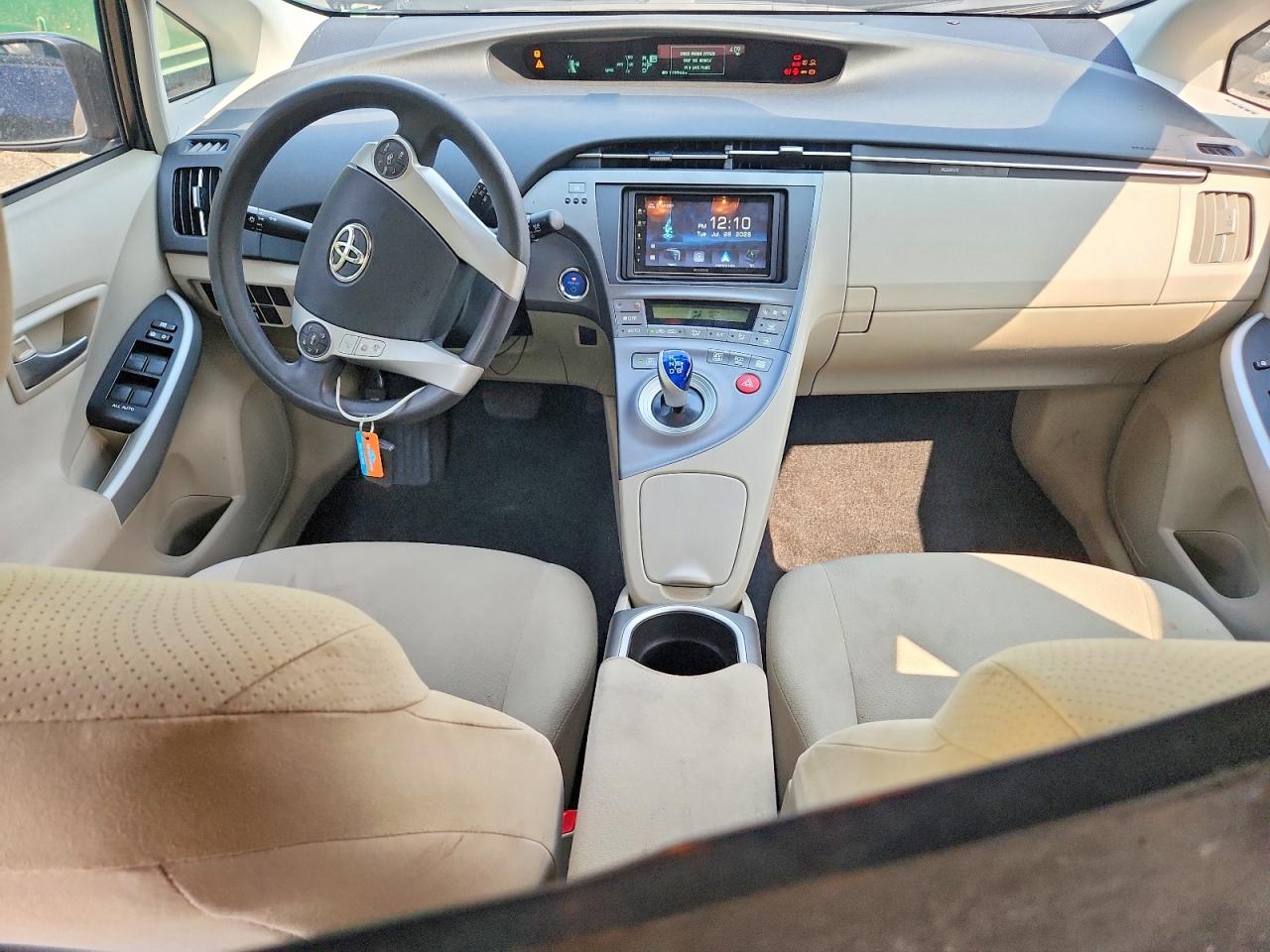 2012 Toyota Prius Three Blue vin: JTDKN3DU3C1576852
