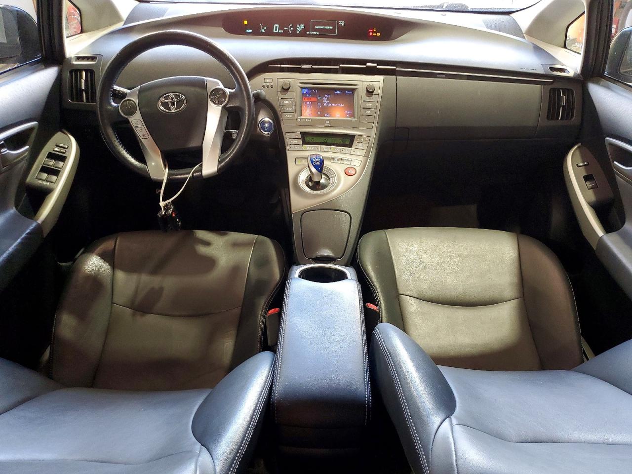 2012 Toyota Prius Four Угольный vin: JTDKN3DU3C1581050