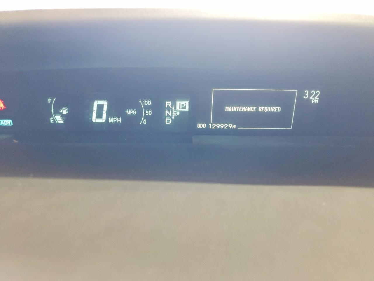 2012 Toyota Prius Four Угольный vin: JTDKN3DU3C1581050