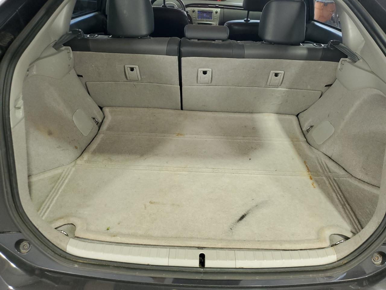 2012 Toyota Prius Four Угольный vin: JTDKN3DU3C1581050 Damage: Trunk Trim, Stained, Permanent