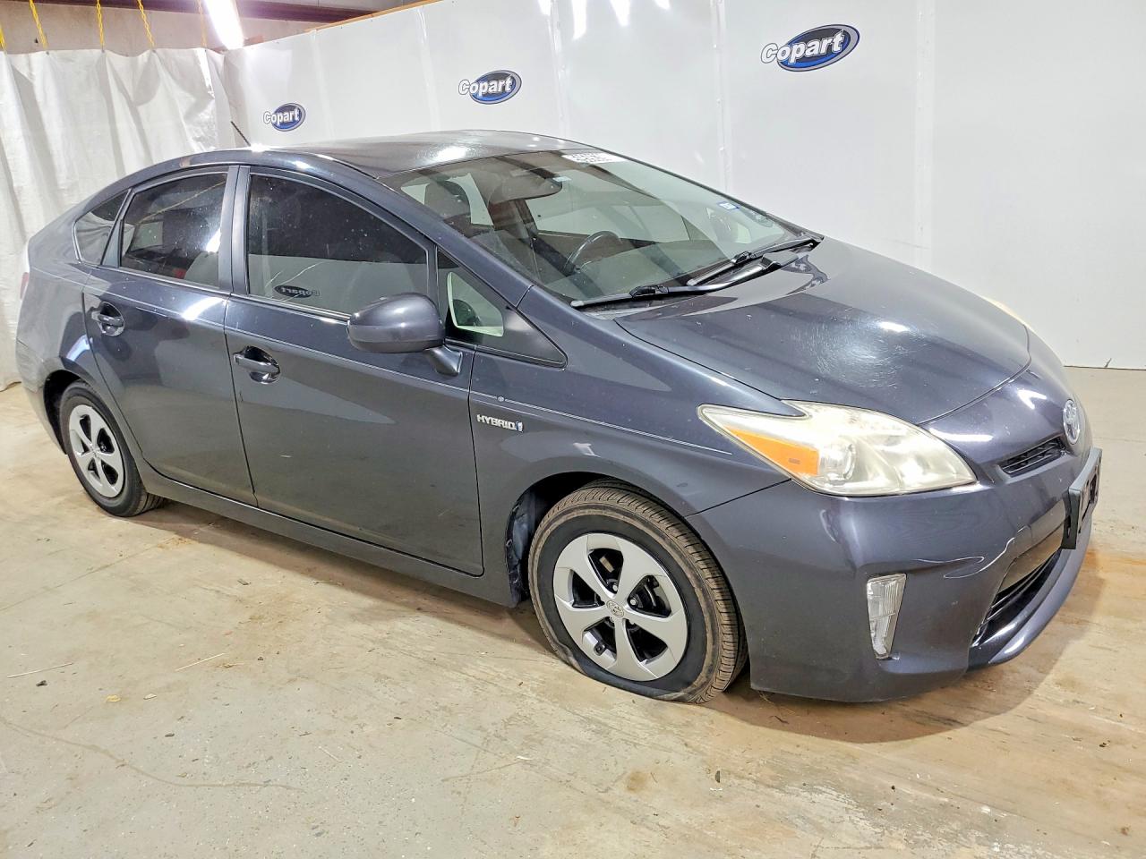2012 Toyota Prius Four Угольный vin: JTDKN3DU3C1581050