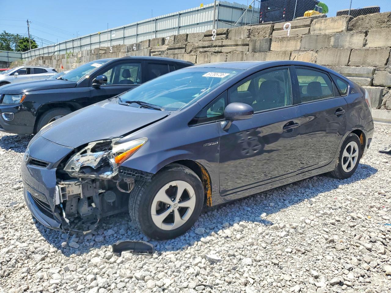 2012 Toyota Prius Two Gray vin: JTDKN3DU3C1589746