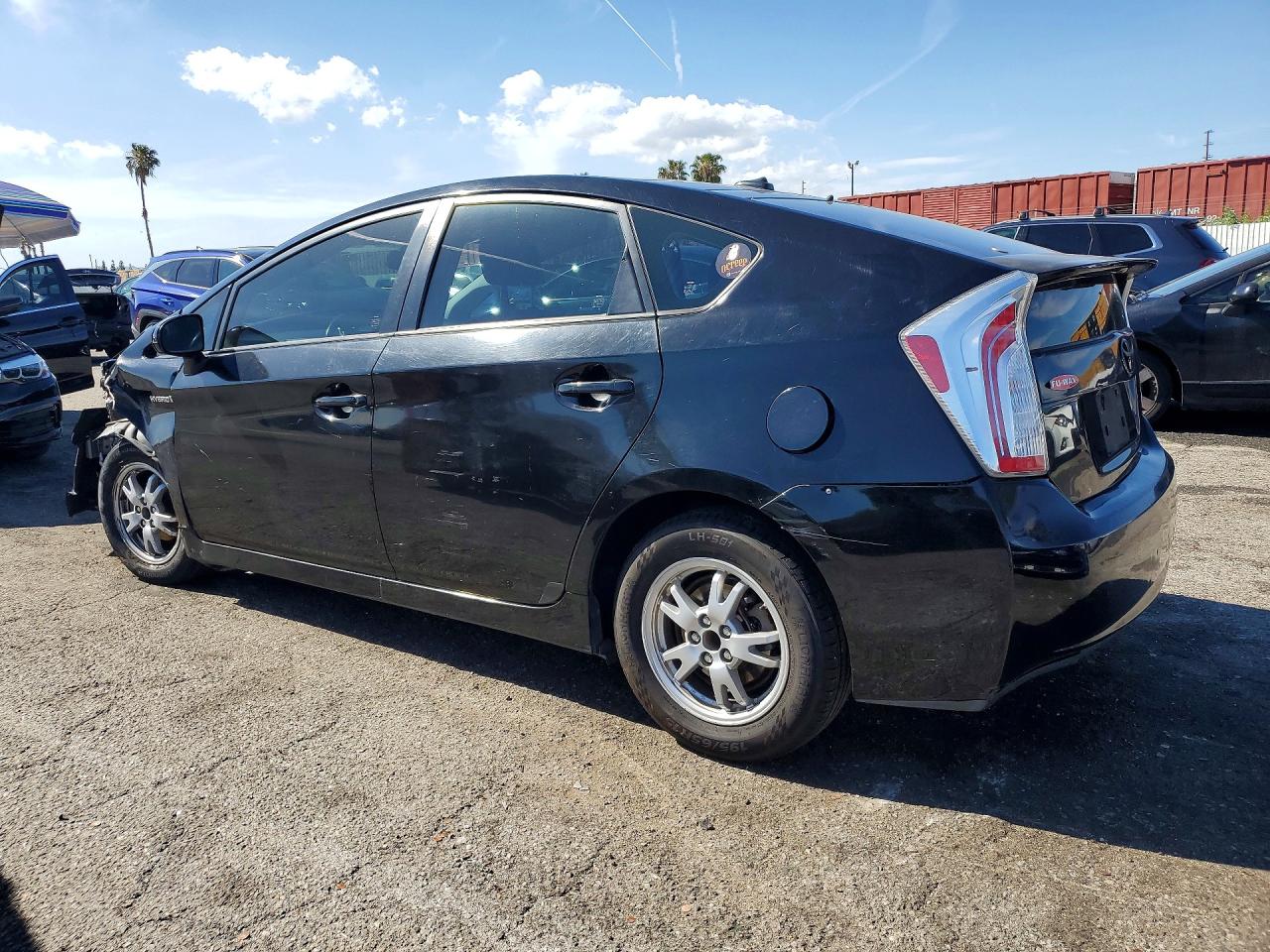 2012 Toyota Prius Four Black vin: JTDKN3DU3C5375915