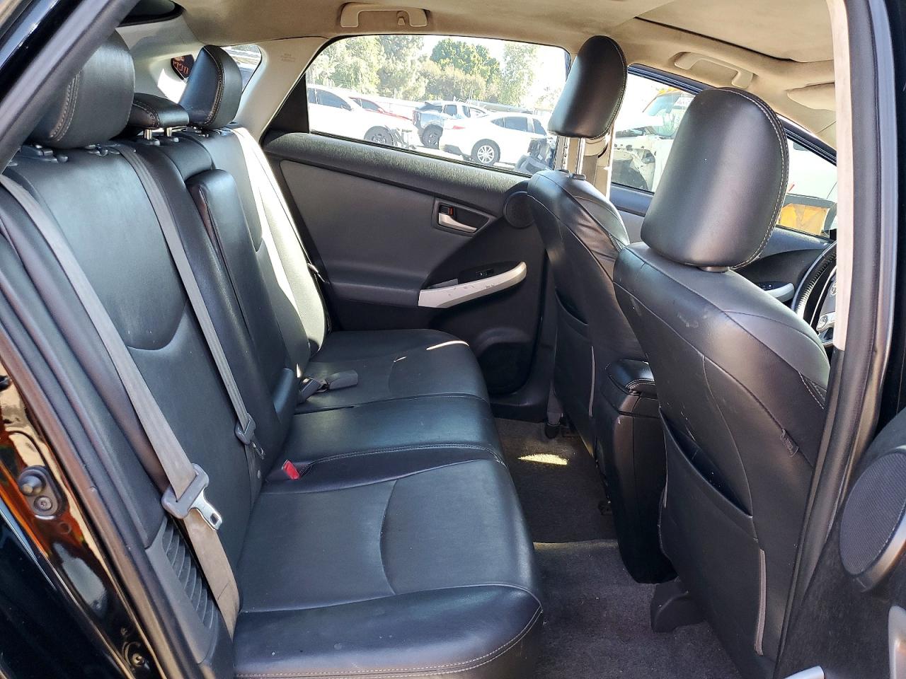2012 Toyota Prius Four Black vin: JTDKN3DU3C5375915