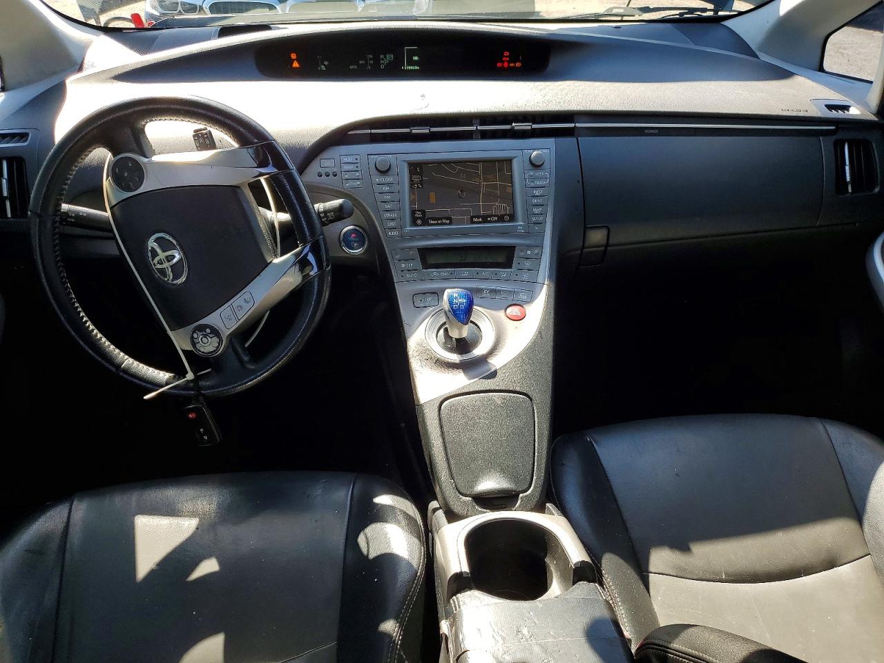 2012 Toyota Prius Four Black vin: JTDKN3DU3C5375915