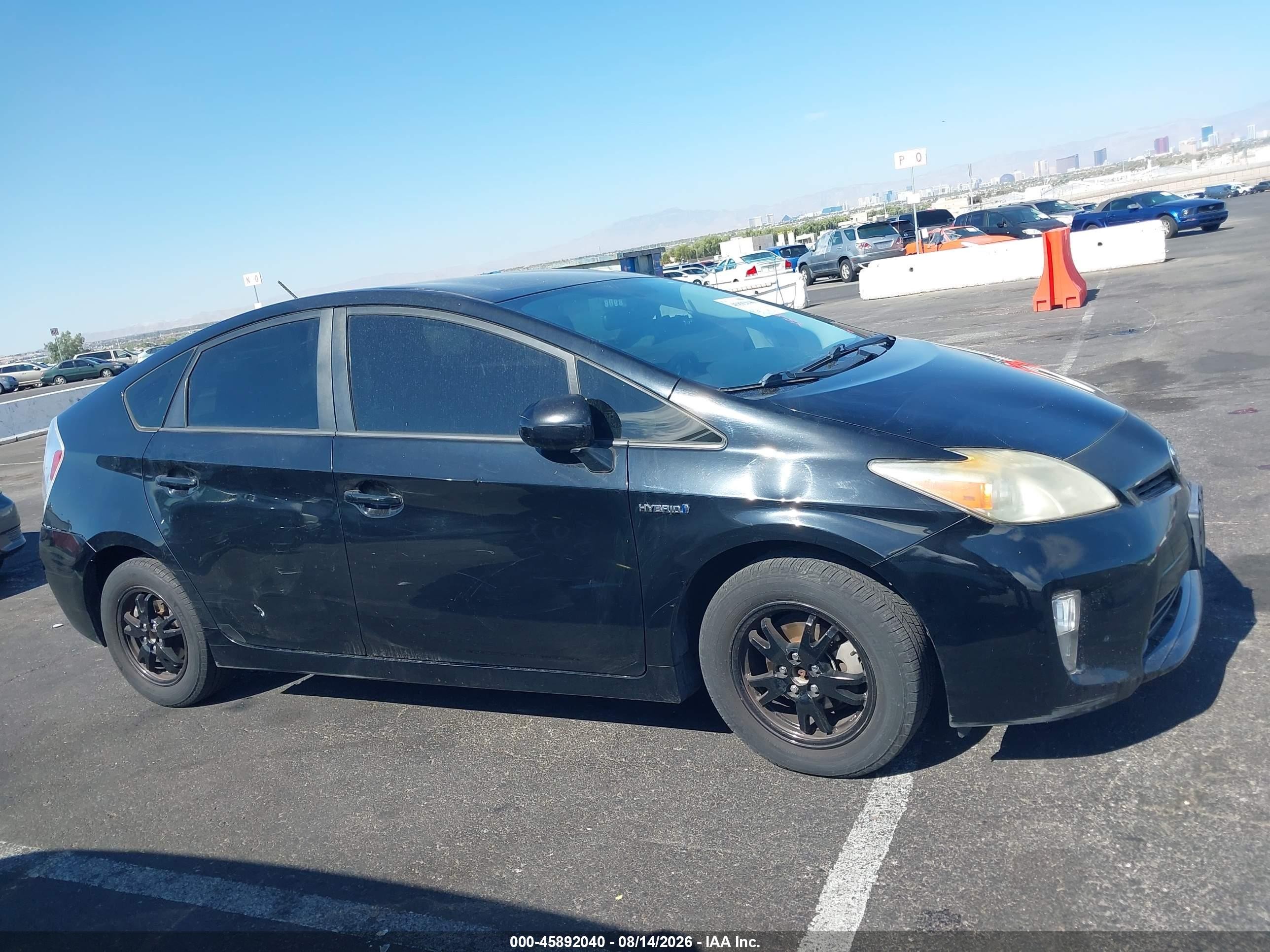 2012 Toyota Prius Two Черный vin: JTDKN3DU3C5404622