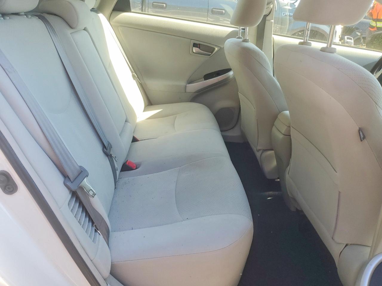 2012 Toyota Prius Two White vin: JTDKN3DU3C5451746