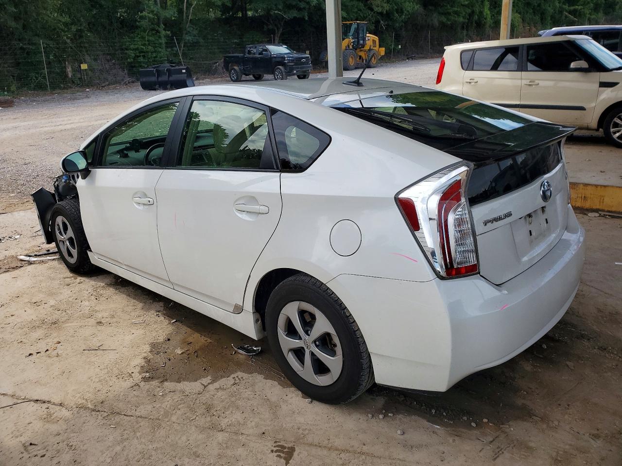 2012 Toyota Prius Four White vin: JTDKN3DU3C5456199