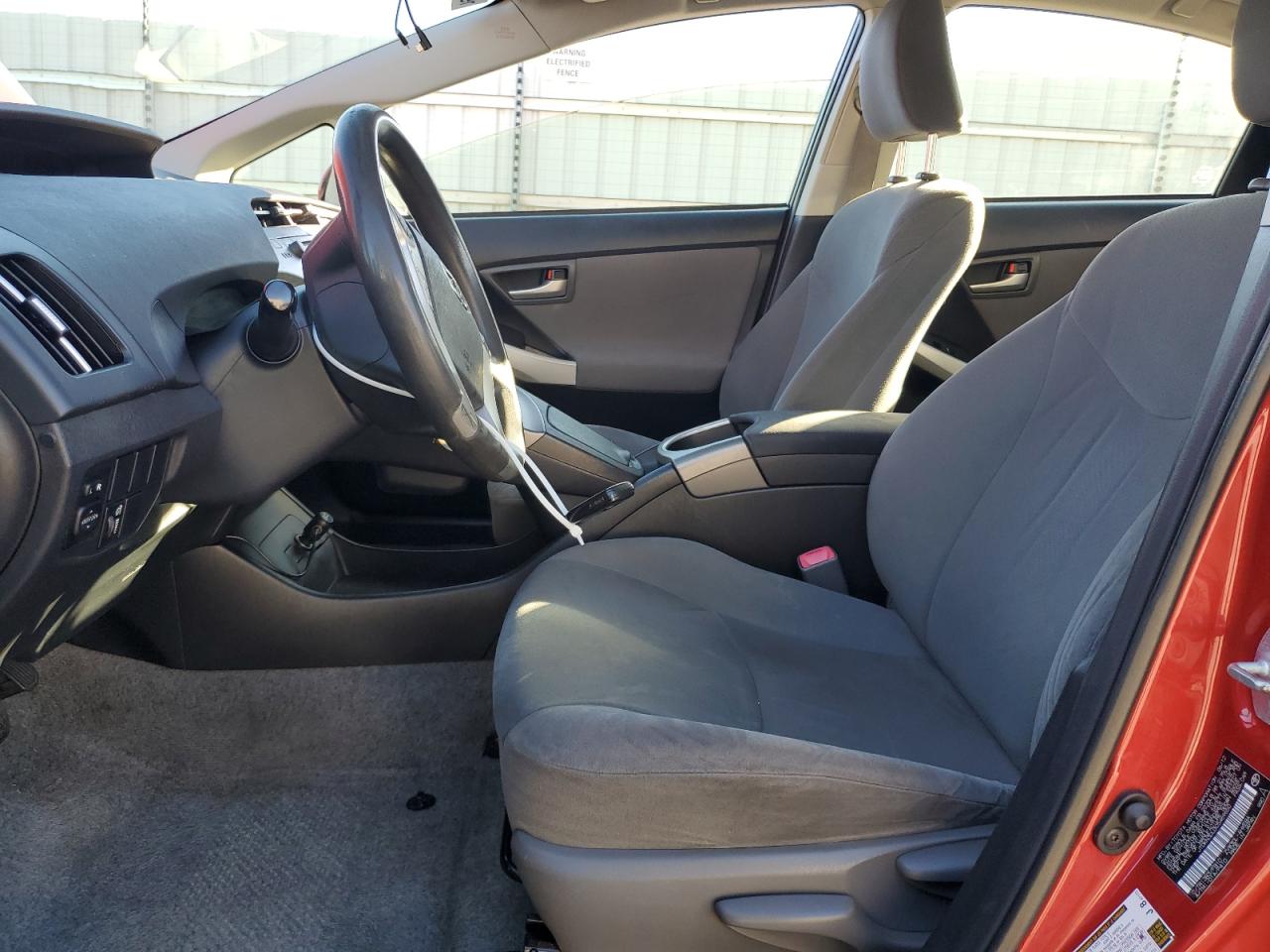 2012 Toyota Prius Красный vin: JTDKN3DU3C5469650