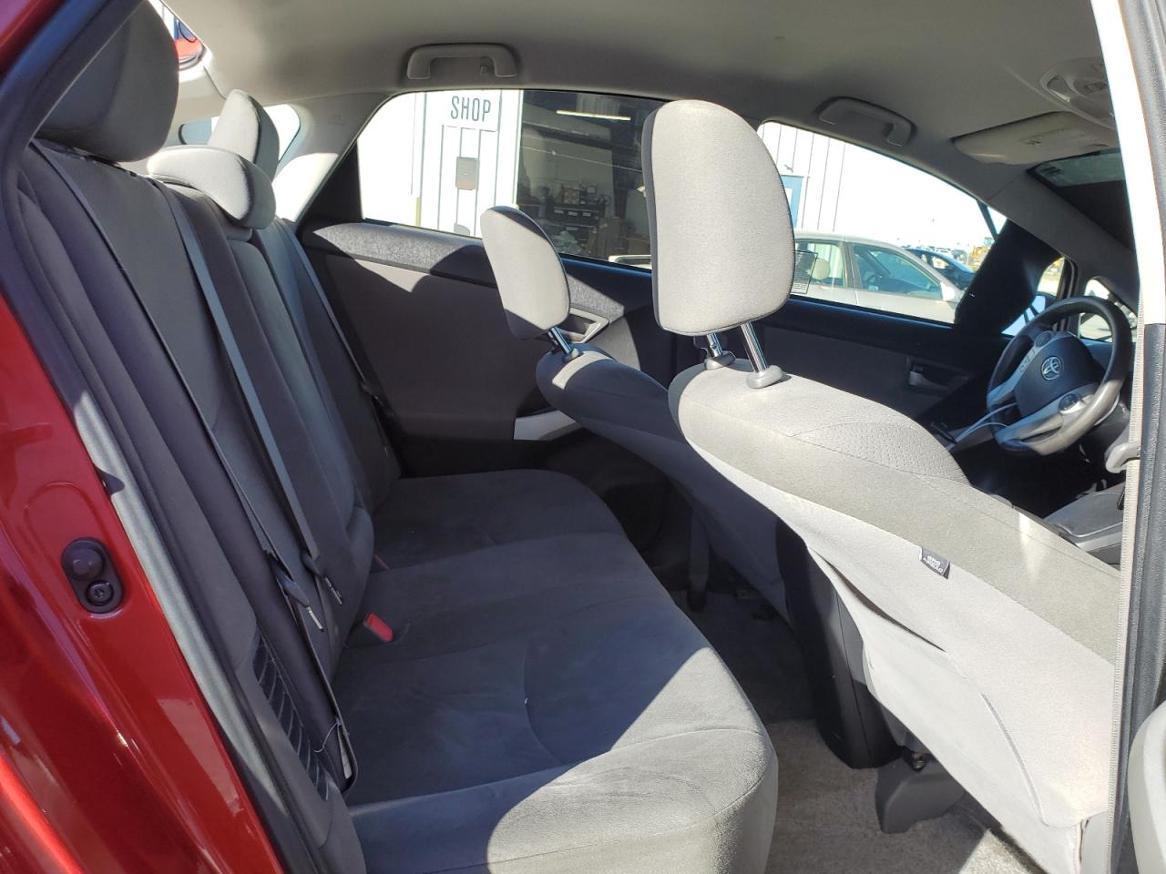 2012 Toyota Prius Красный vin: JTDKN3DU3C5469650