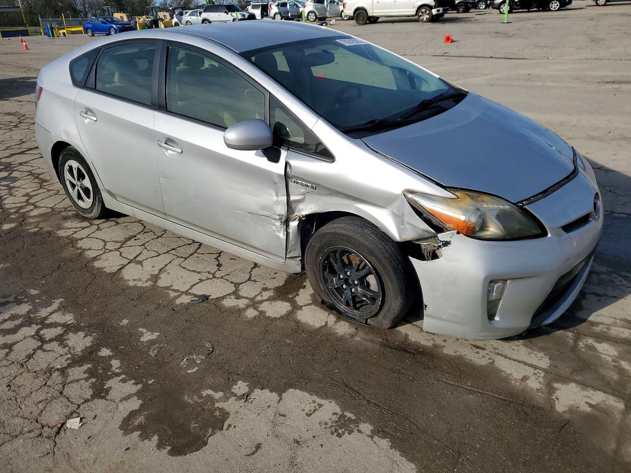 2012 Toyota Prius Two Silver vin: JTDKN3DU3C5518829