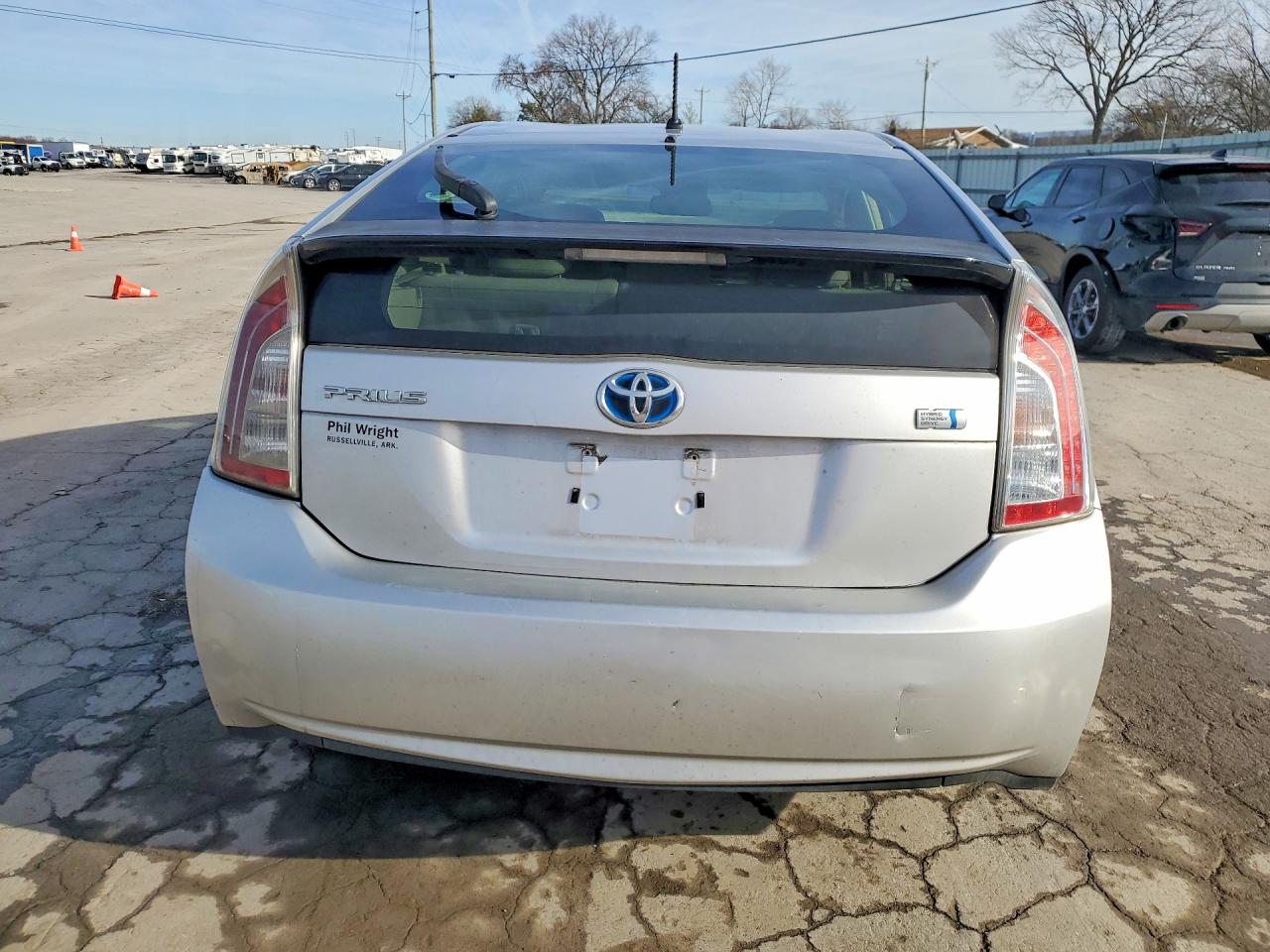 2012 Toyota Prius Two Silver vin: JTDKN3DU3C5518829