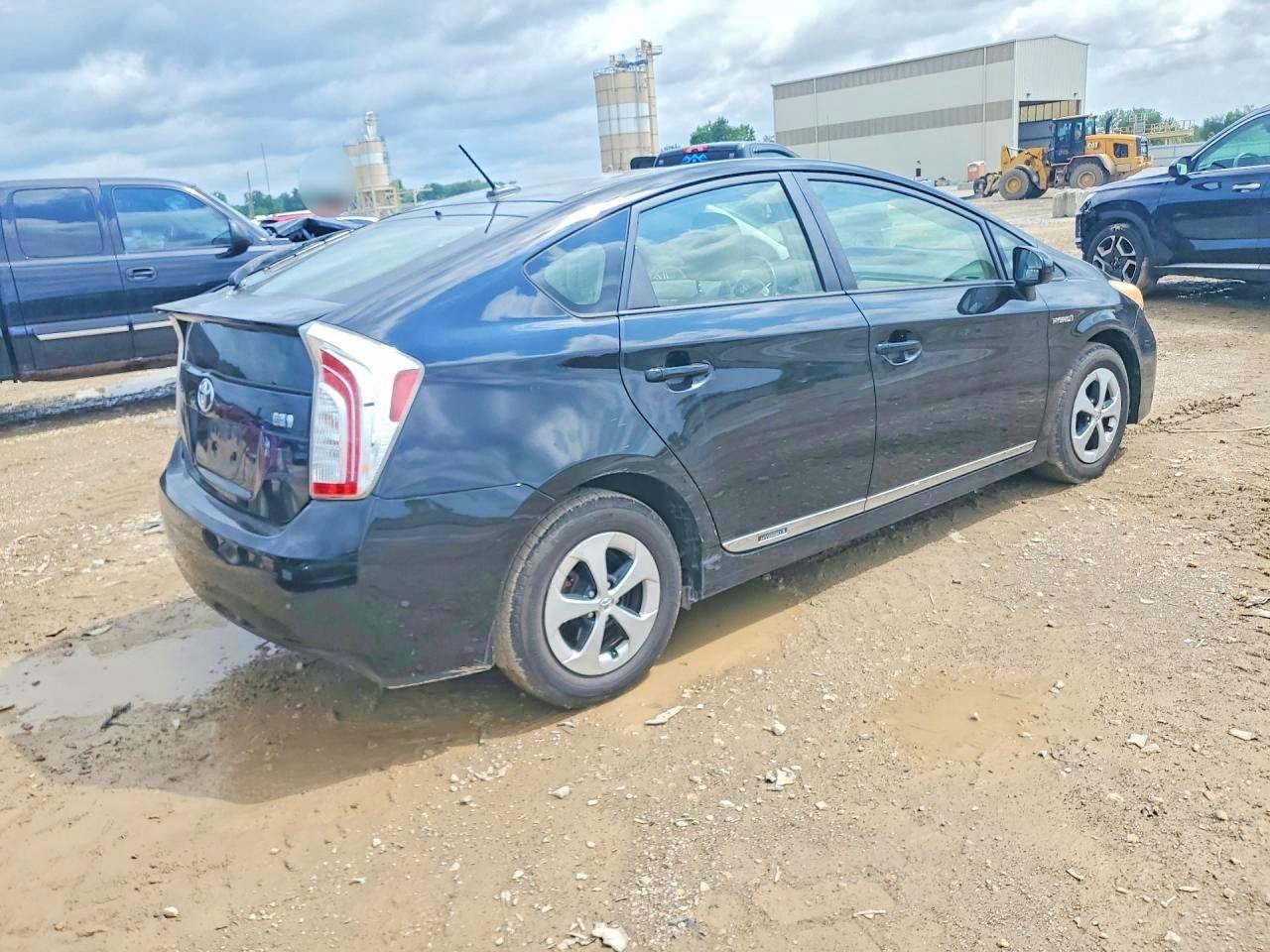 2013 Toyota Prius Four Black vin: JTDKN3DU3D0339544