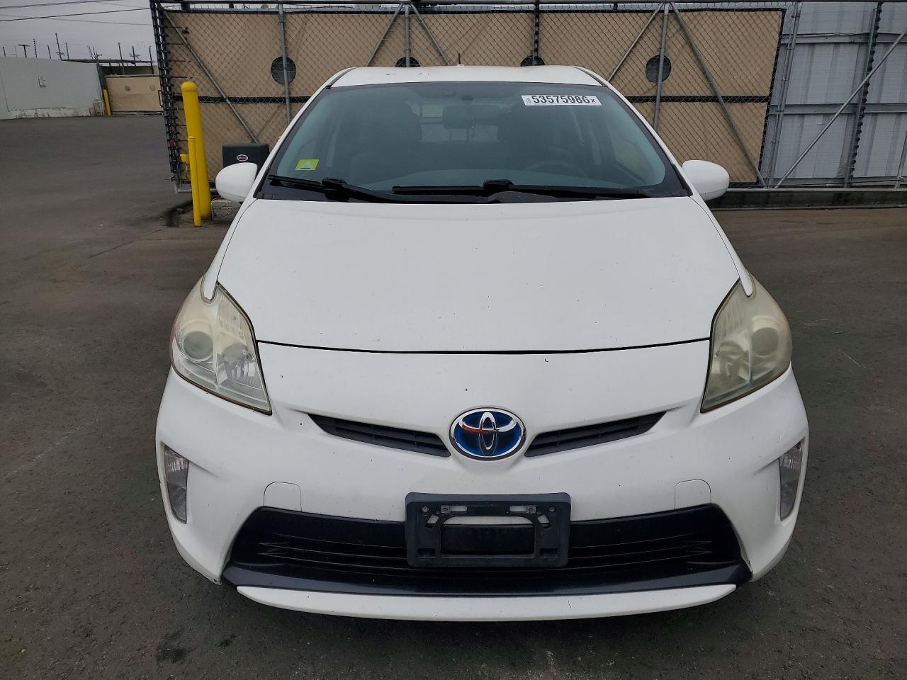 2013 Toyota Prius Two White vin: JTDKN3DU3D0348910
