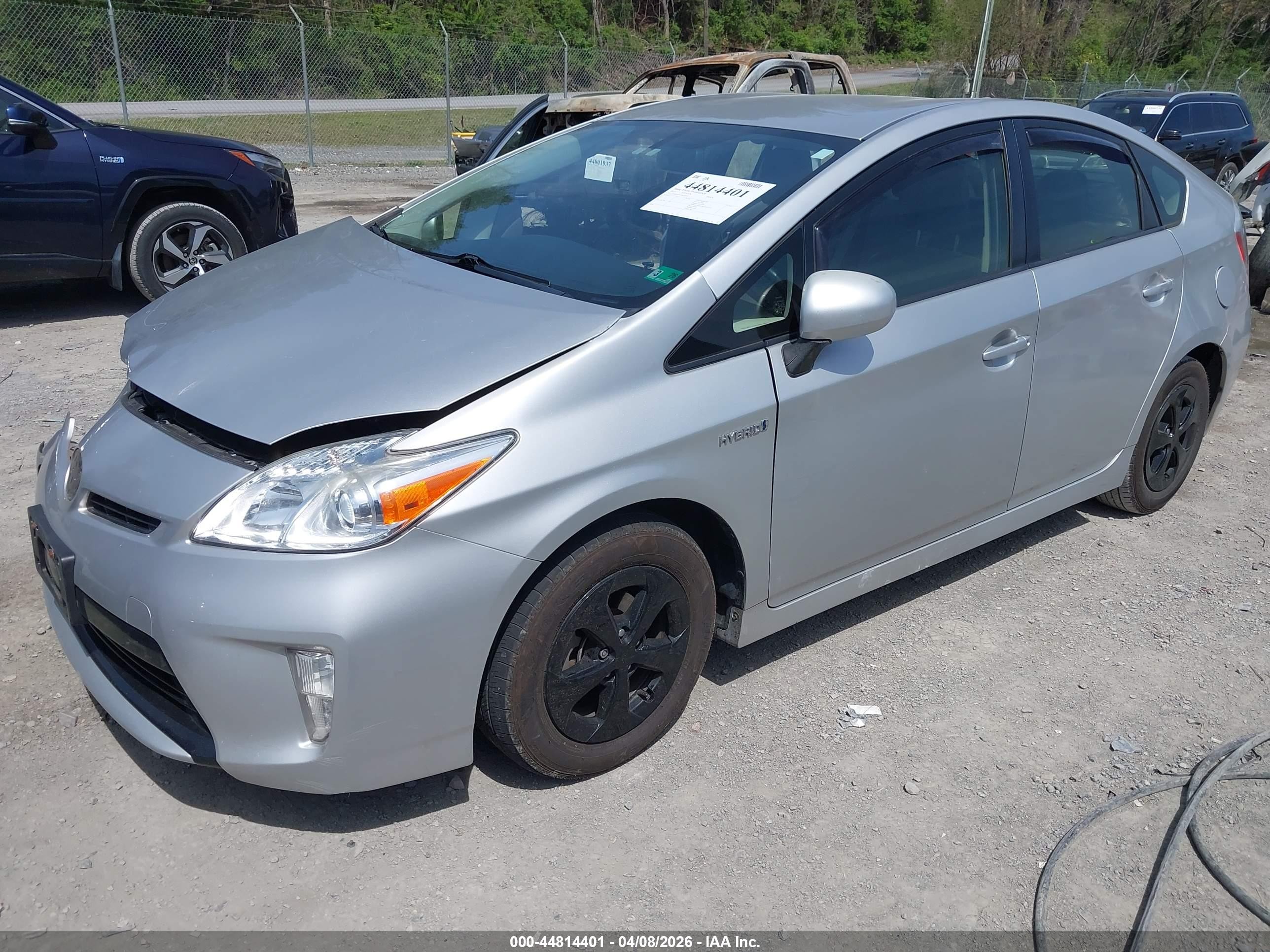 2013 Toyota Prius Four Silver vin: JTDKN3DU3D0349331