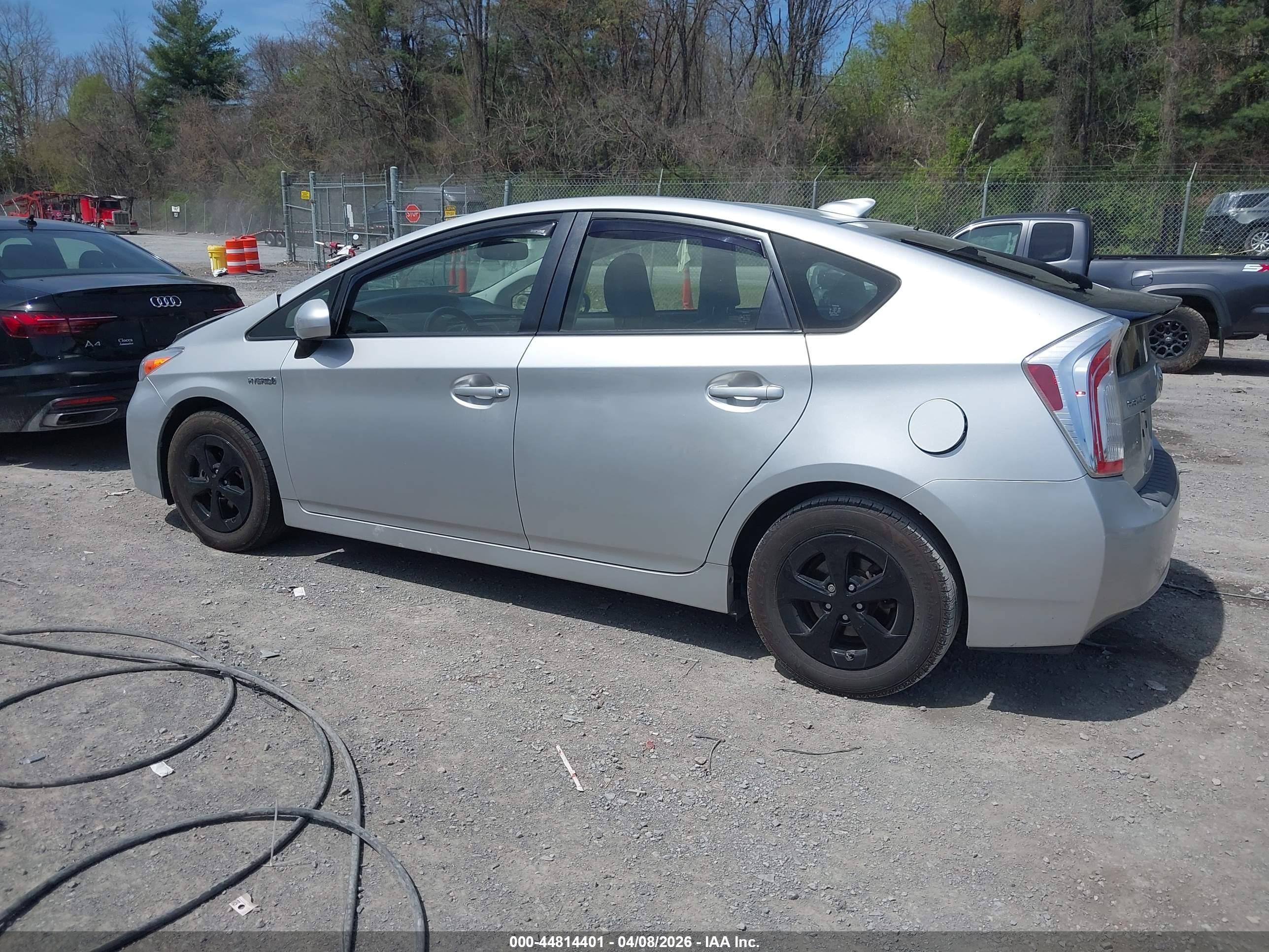 2013 Toyota Prius Four Silver vin: JTDKN3DU3D0349331