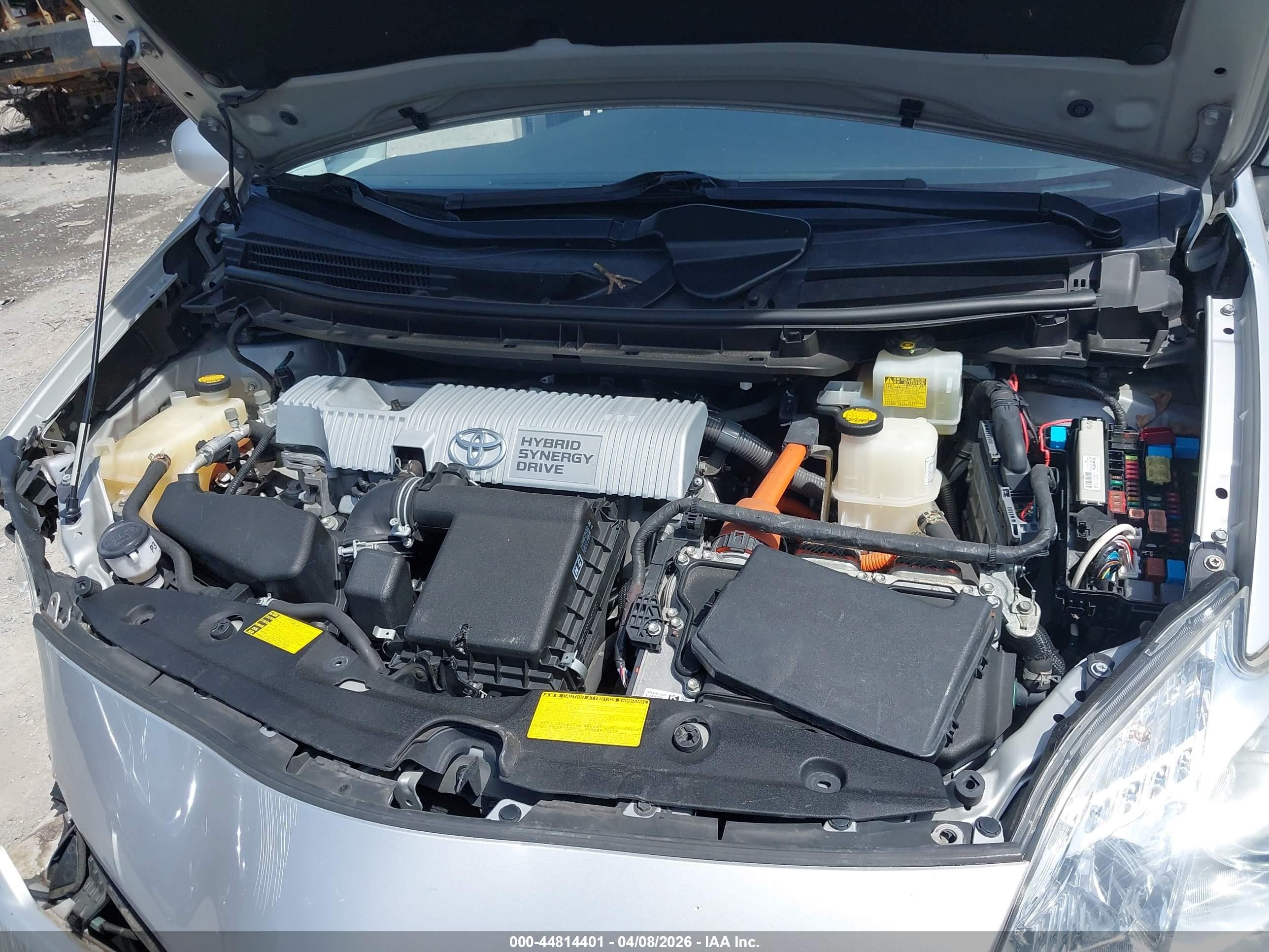 2013 Toyota Prius Four Silver vin: JTDKN3DU3D0349331