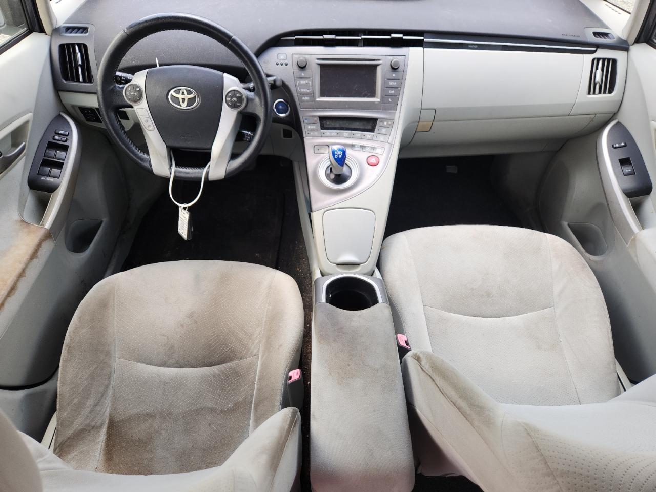 2013 Toyota Prius Two Gray vin: JTDKN3DU3D1622343