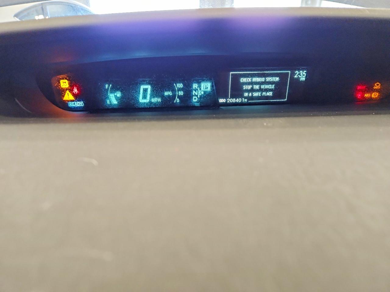2013 Toyota Prius Two Gray vin: JTDKN3DU3D1623055