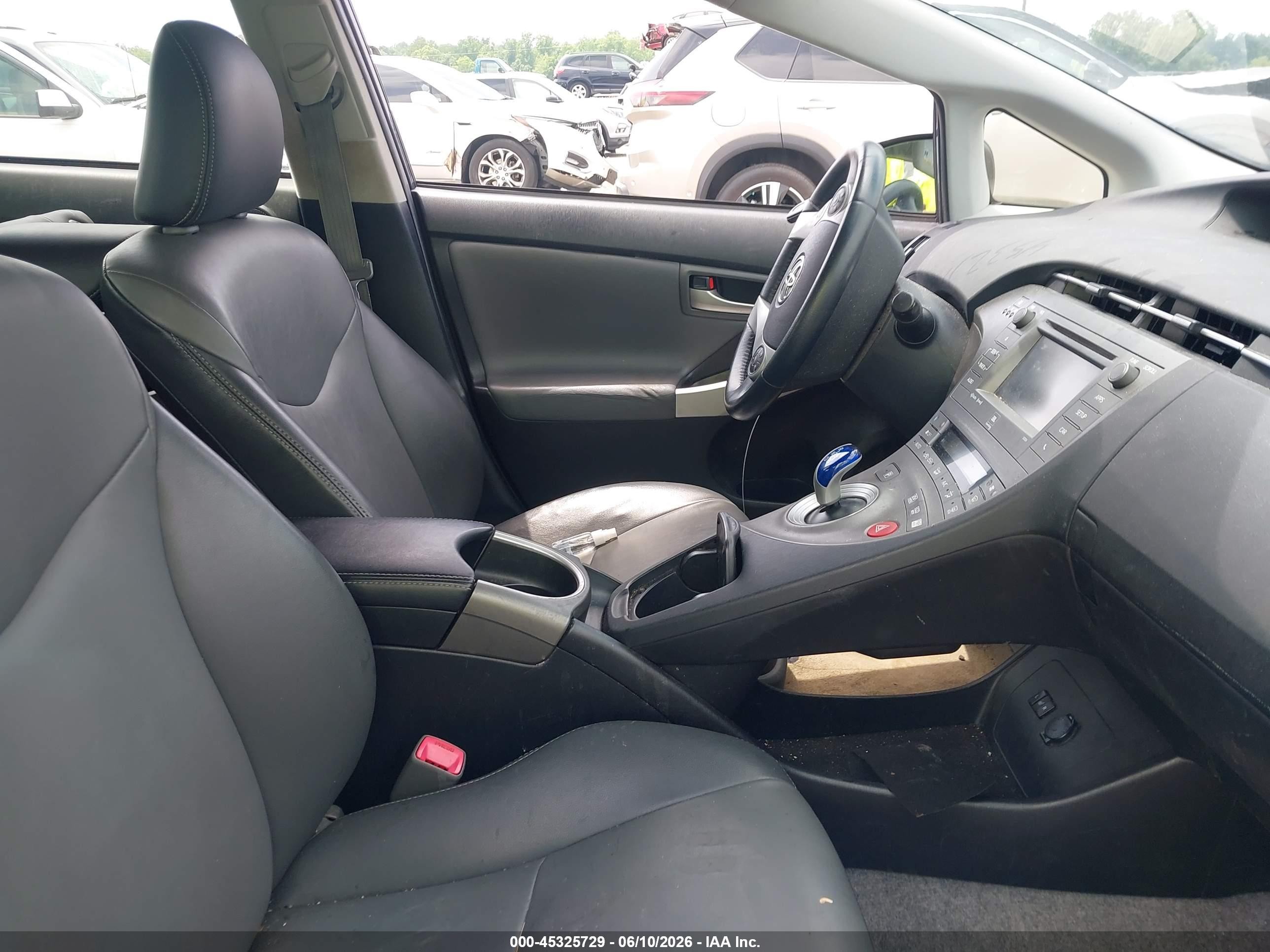 2013 Toyota Prius Five Gray vin: JTDKN3DU3D1669209
