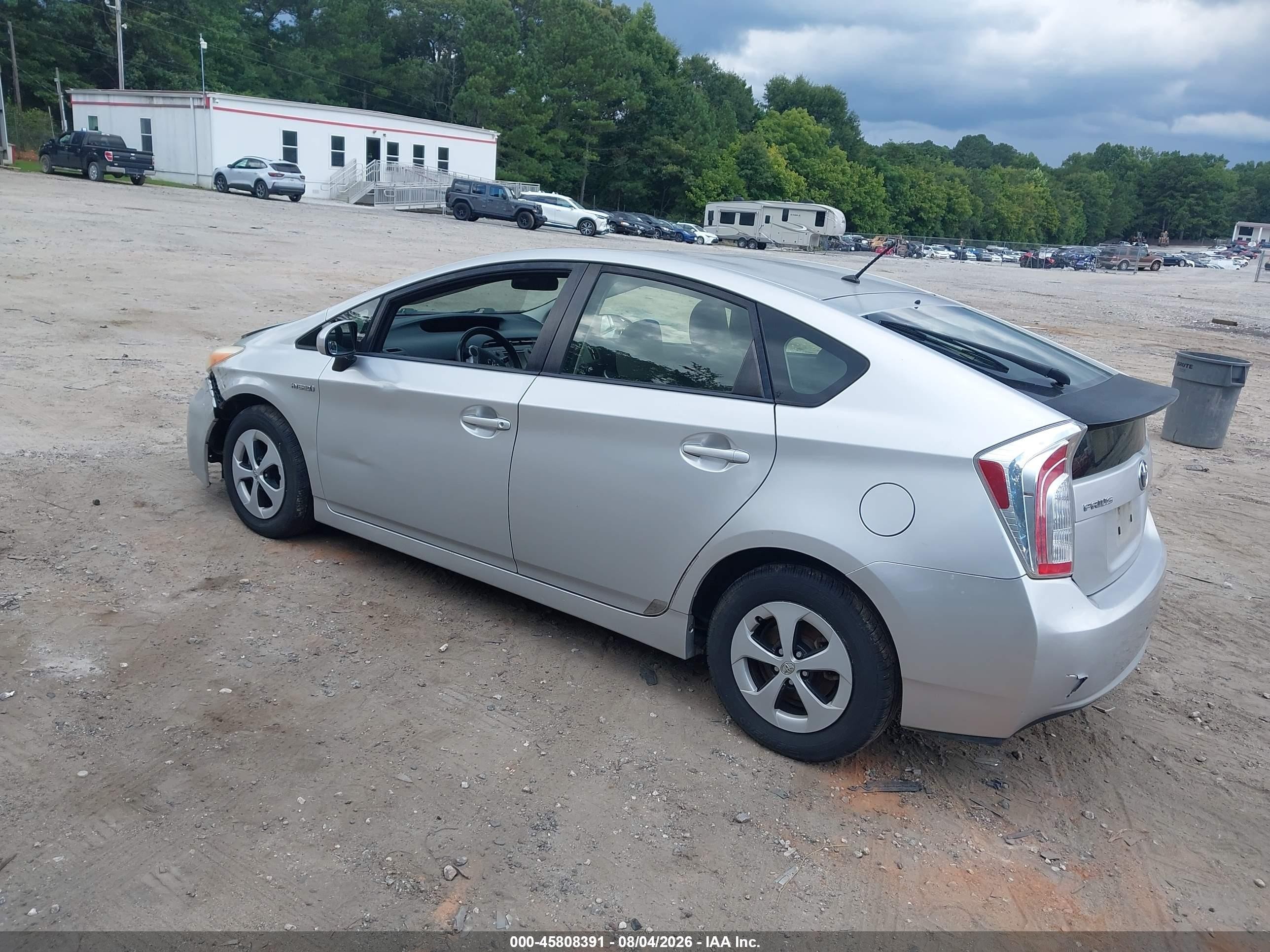 2013 Toyota Prius Two Silver vin: JTDKN3DU3D1685927