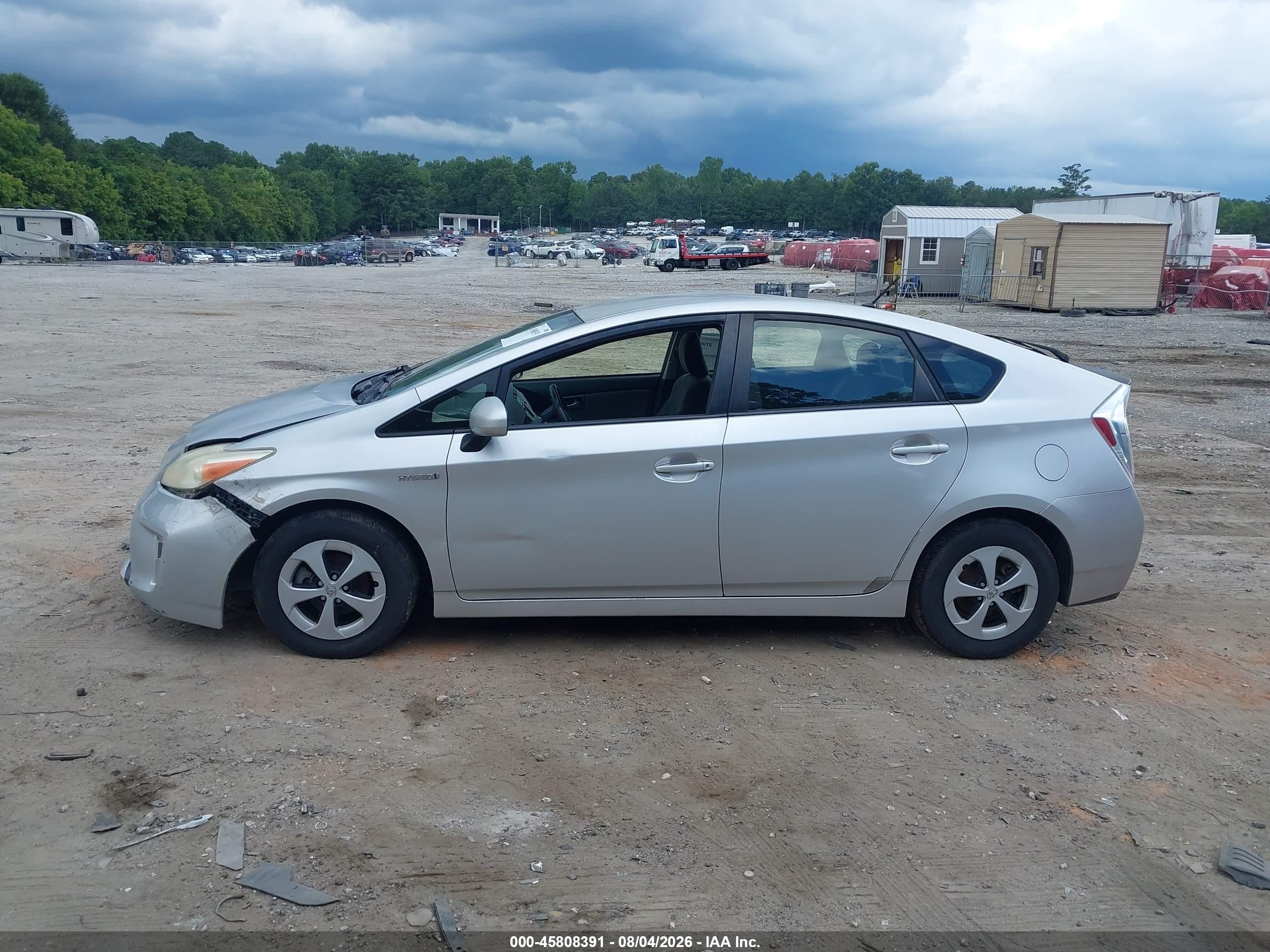 2013 Toyota Prius Two Silver vin: JTDKN3DU3D1685927