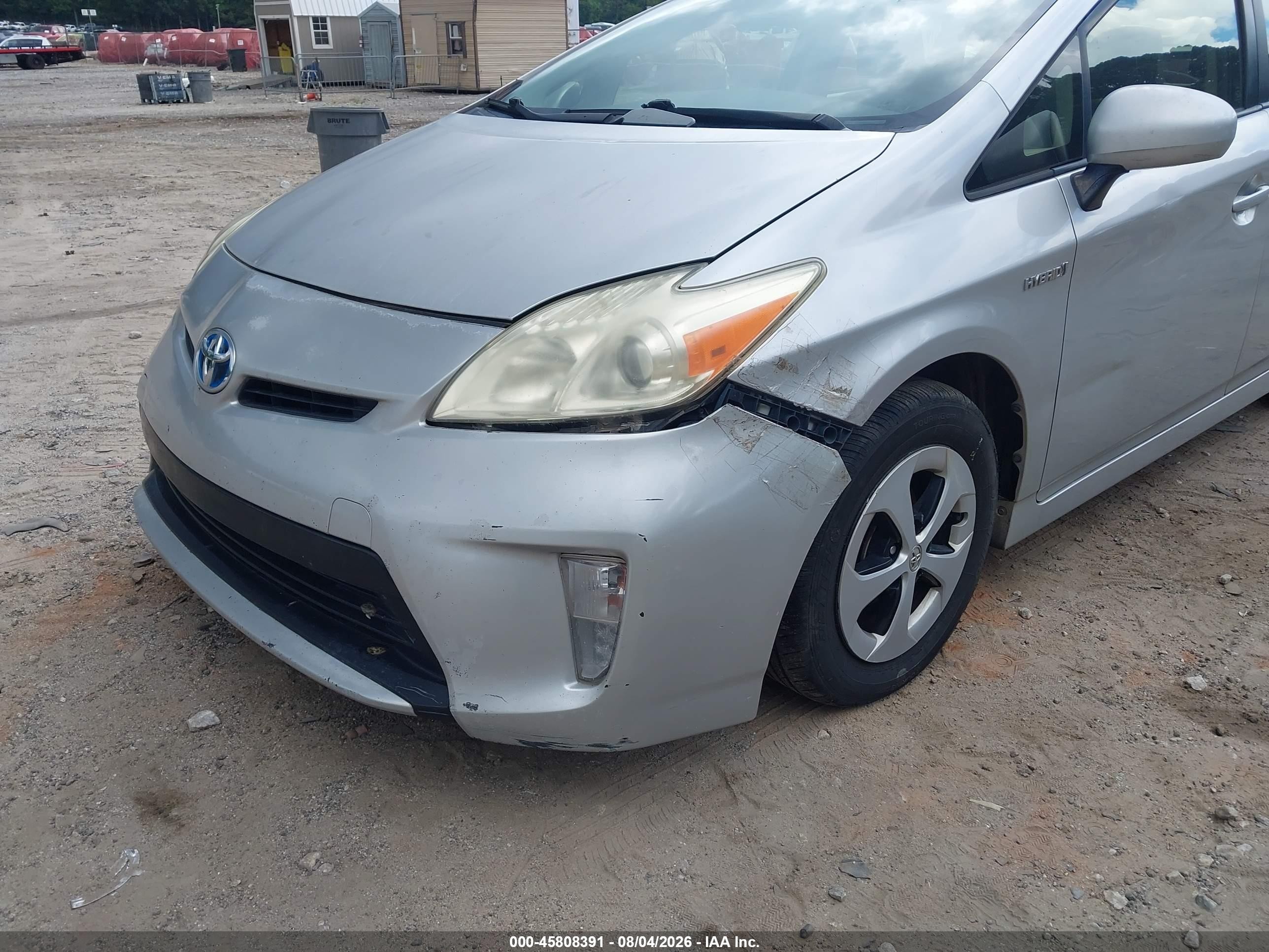 2013 Toyota Prius Two Silver vin: JTDKN3DU3D1685927