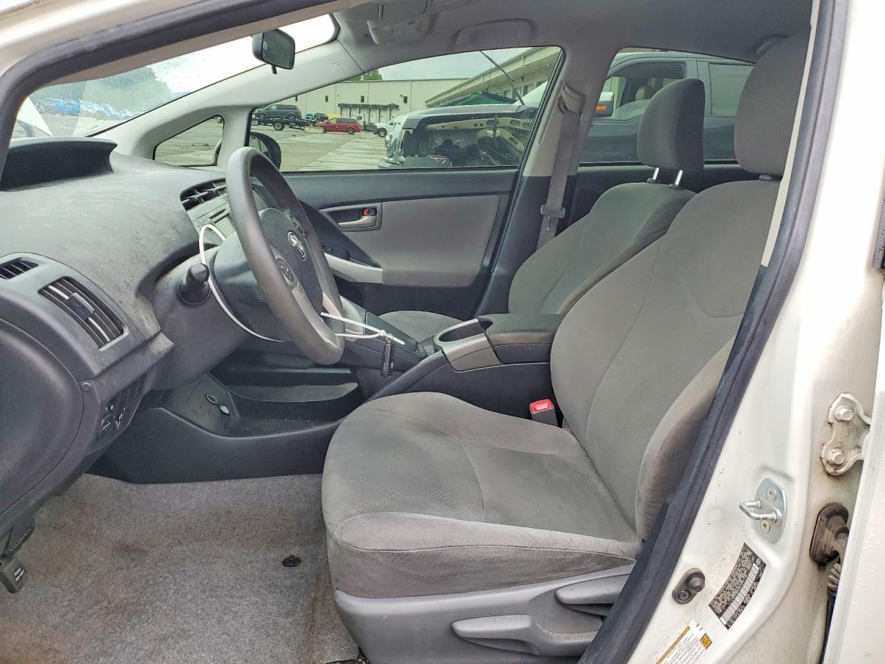 2013 Toyota Prius Three White vin: JTDKN3DU3D1691176
