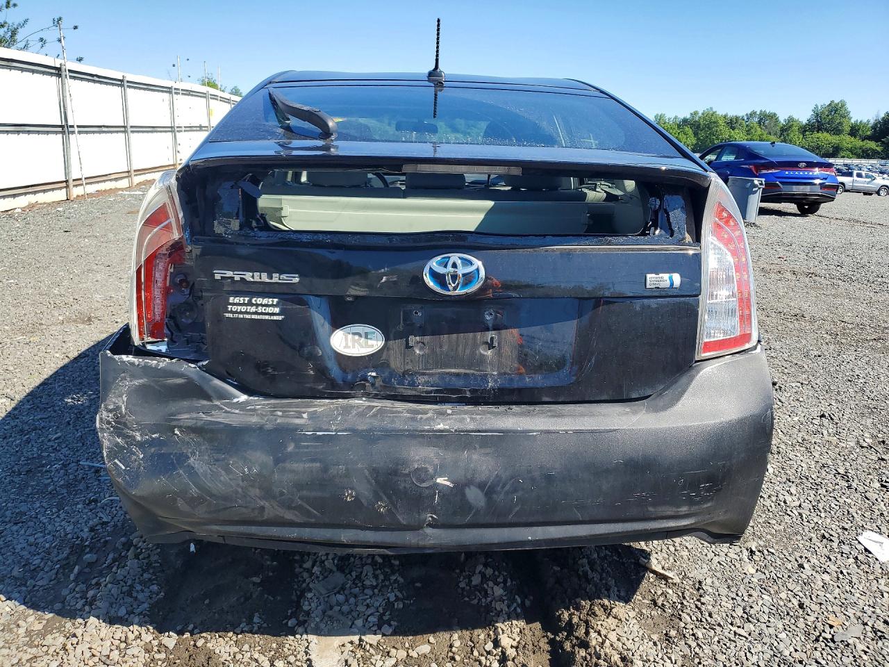 2013 Toyota Prius Three Black vin: JTDKN3DU3D1702354