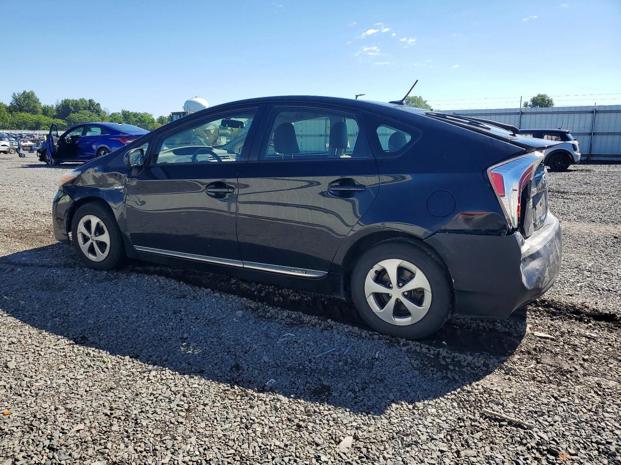 2013 Toyota Prius Three Black vin: JTDKN3DU3D1702354