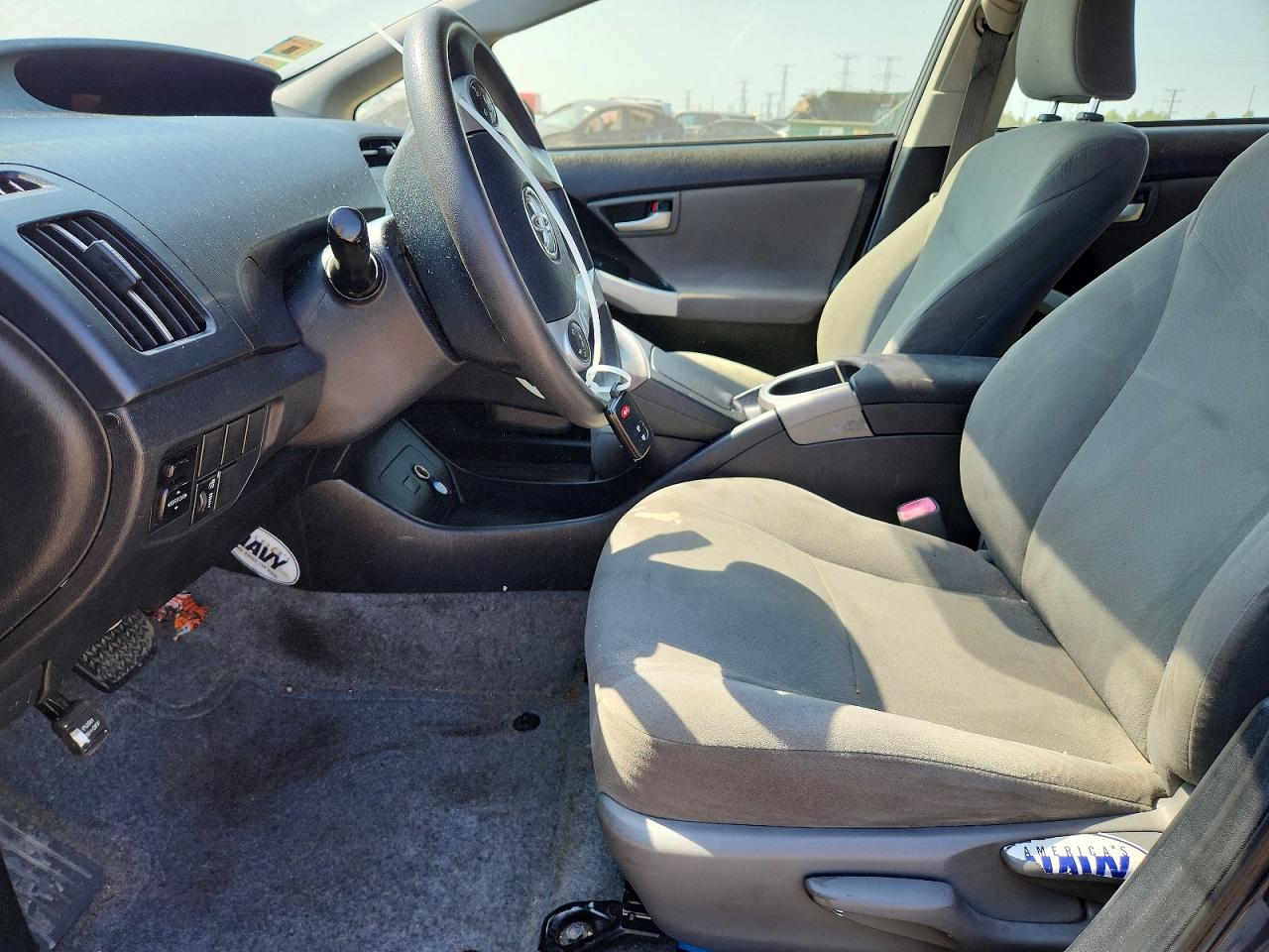 2013 Toyota Prius Two Gray vin: JTDKN3DU3D5558328