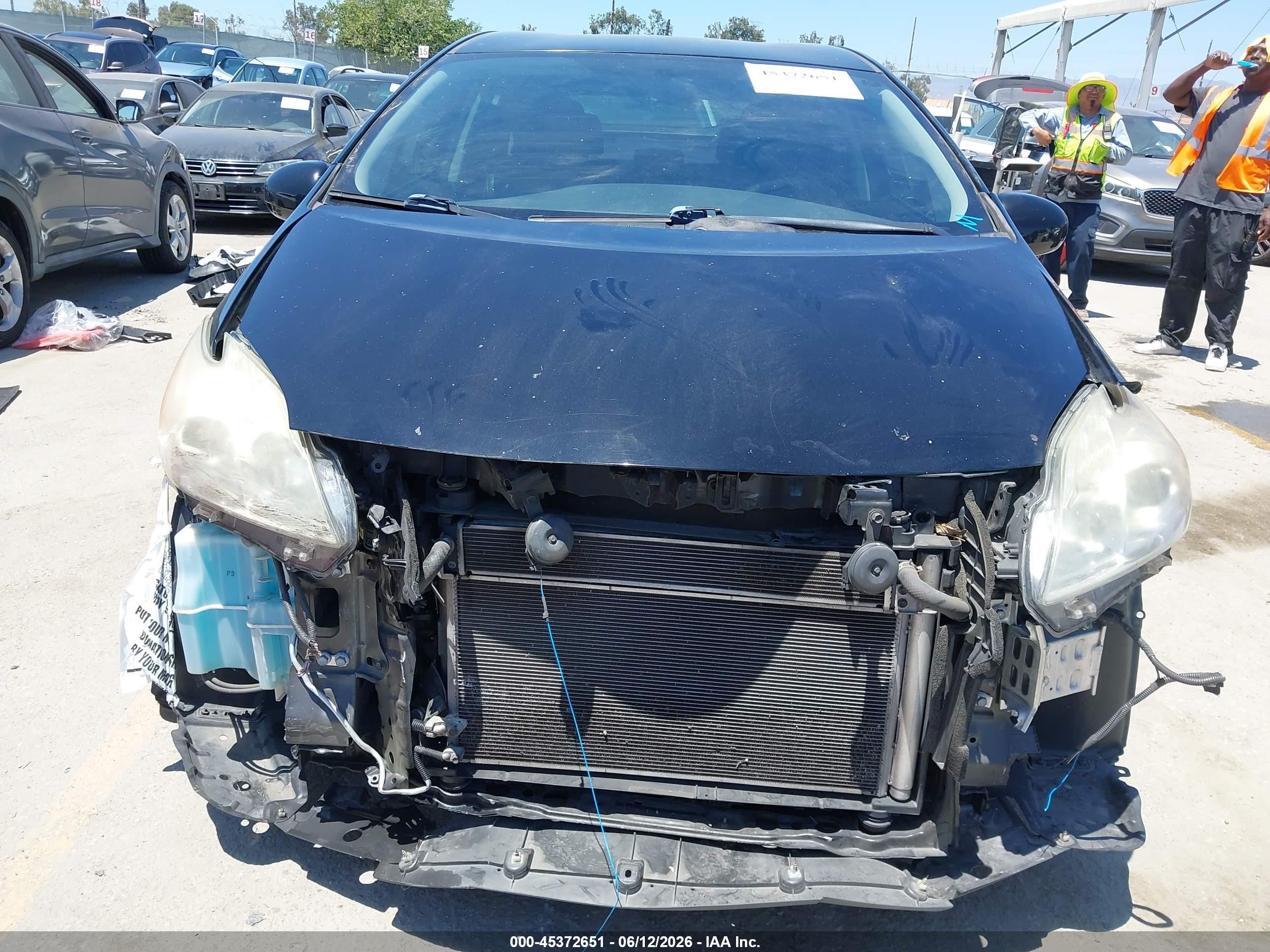 2013 Toyota Prius Three Se Черный vin: JTDKN3DU3D5570334
