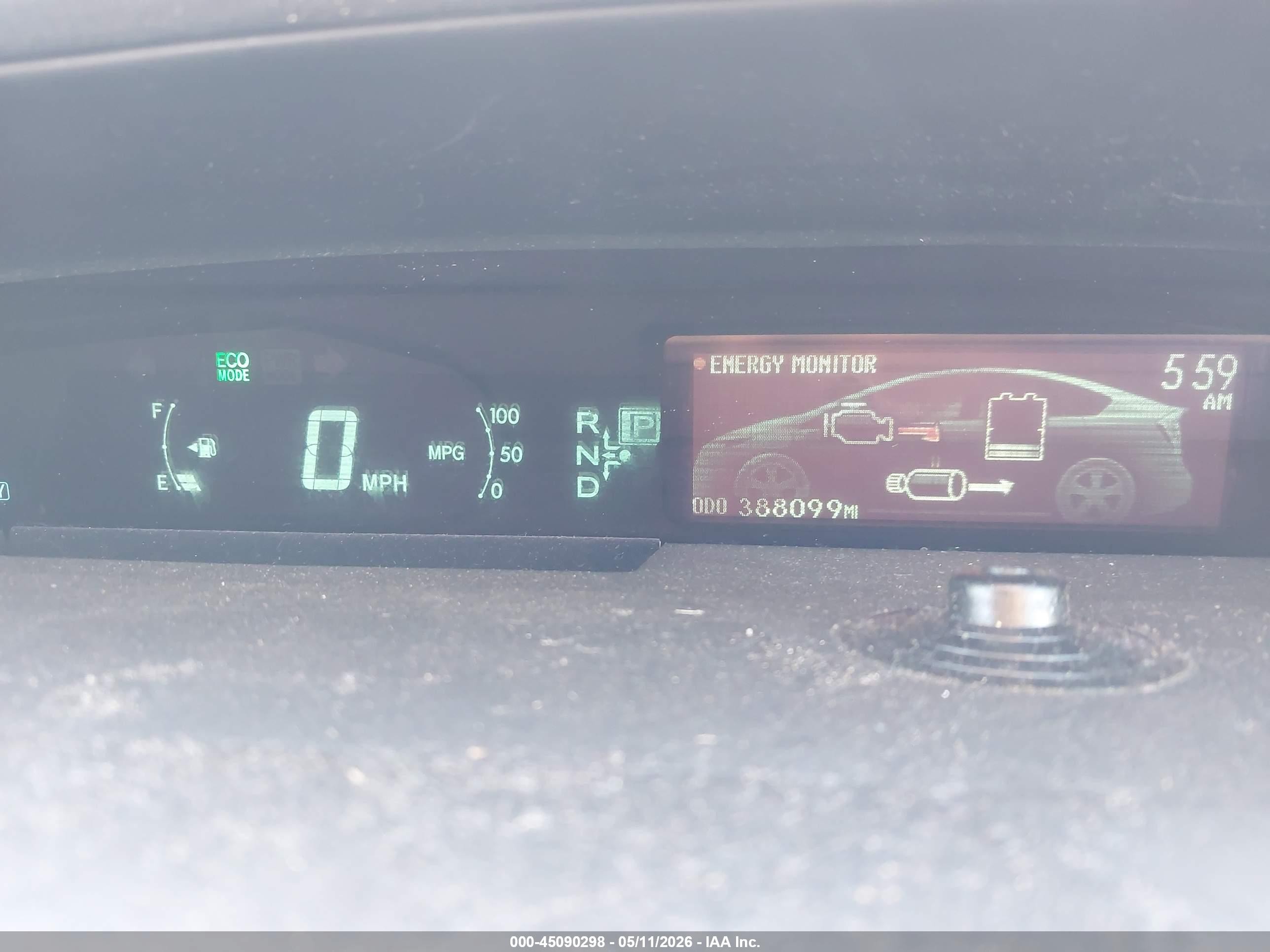 2013 Toyota Prius Two Silver vin: JTDKN3DU3D5606698