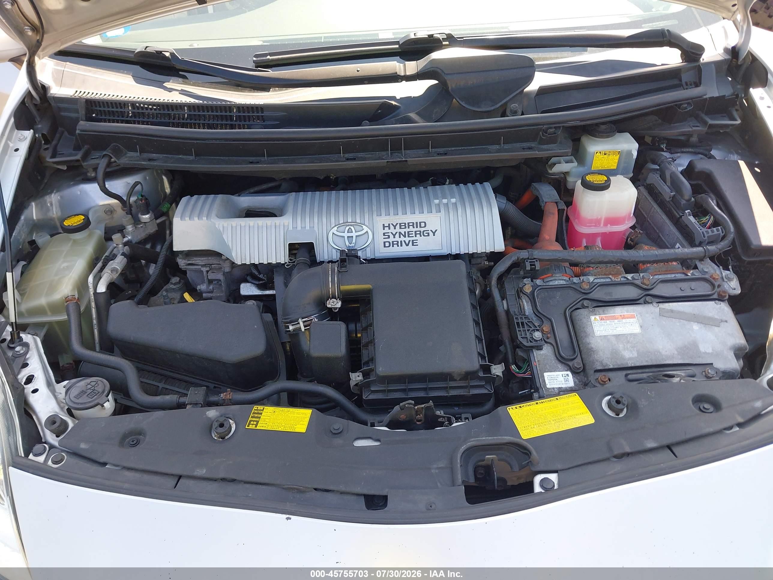 2013 Toyota Prius Three Gray vin: JTDKN3DU3D5634629
