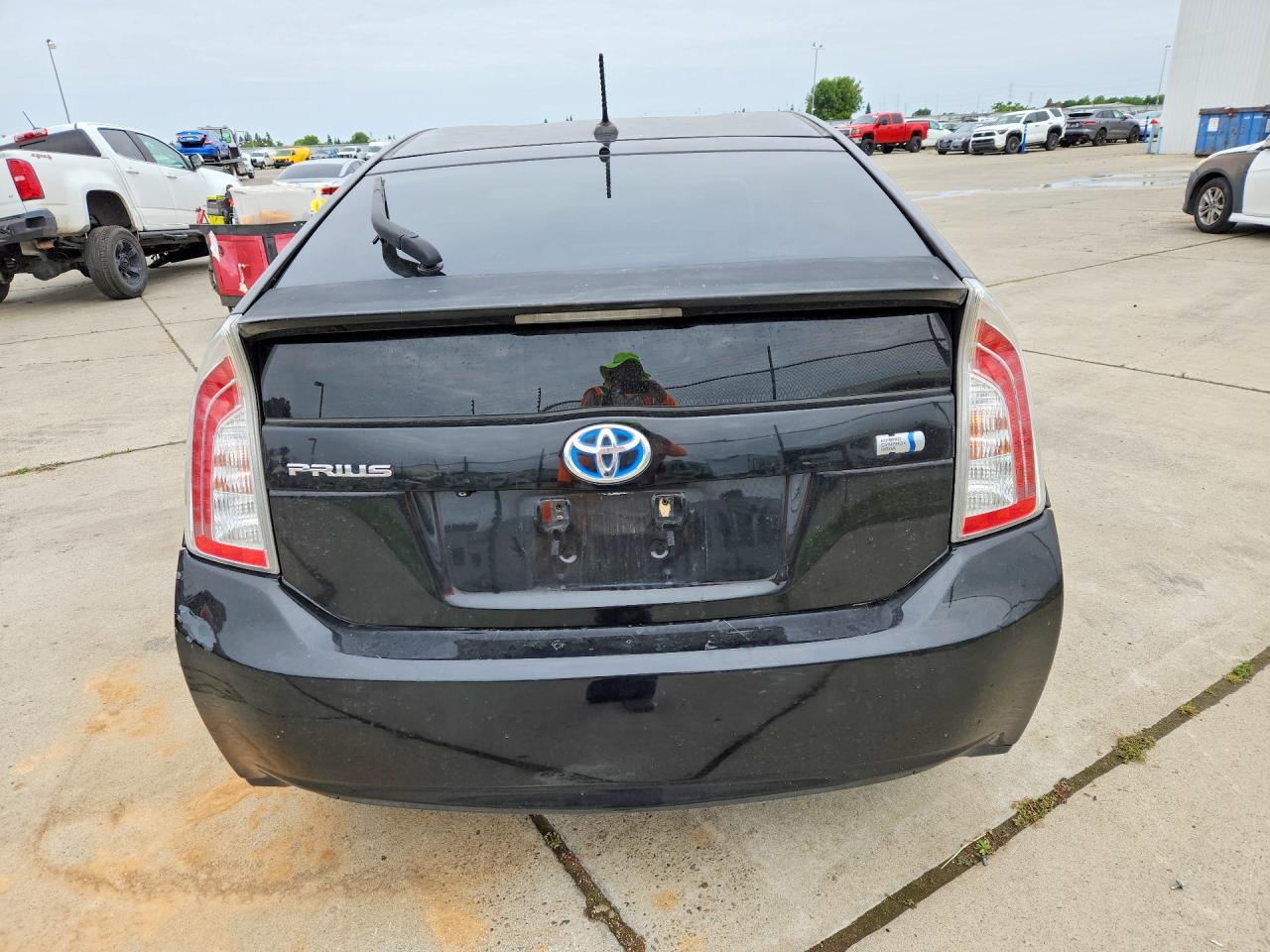 2013 Toyota Prius Three Black vin: JTDKN3DU3D5635571