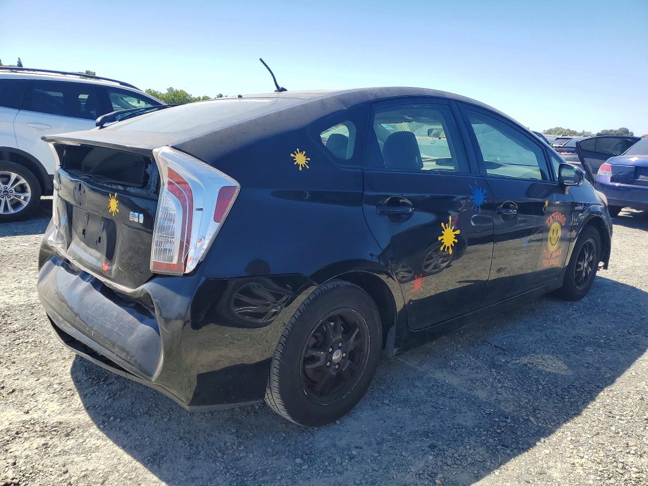 2013 Toyota Prius Two Black vin: JTDKN3DU3D5638096